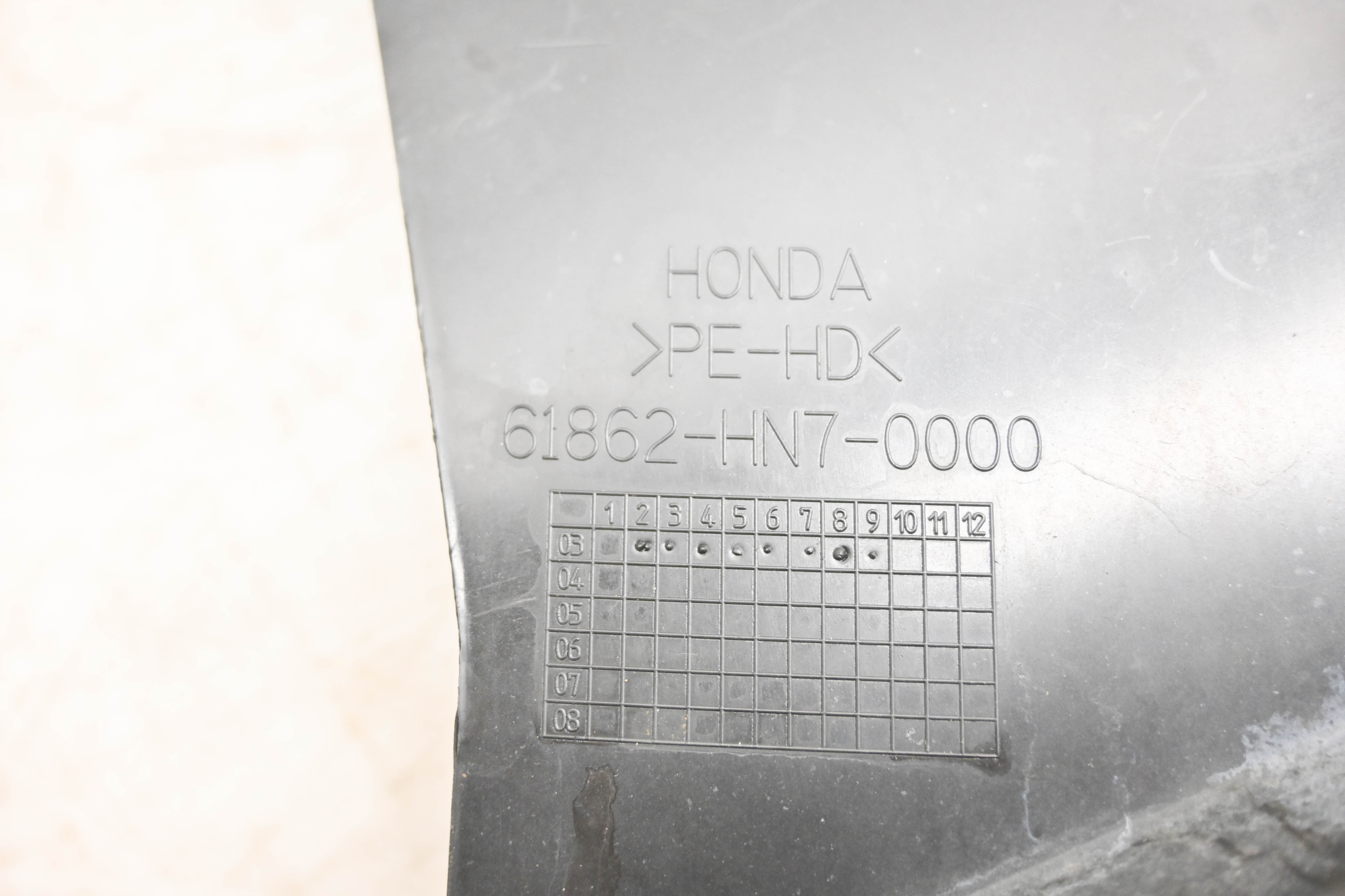 04 Honda Rancher 350 4x4 Front Mud Guards Flaps Left & Right TRX350FM