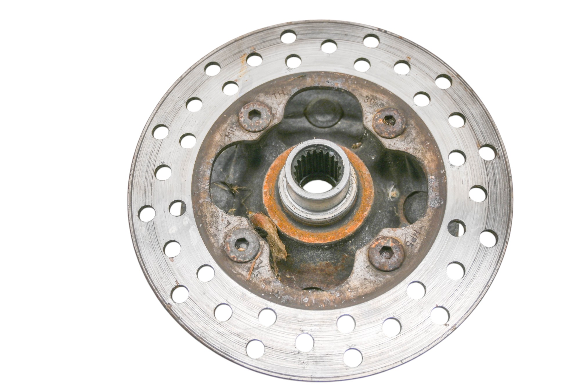 10 Honda Rancher 420 AT 4x4 Front Wheel Hub & Rotor Left Or Right TRX420FA