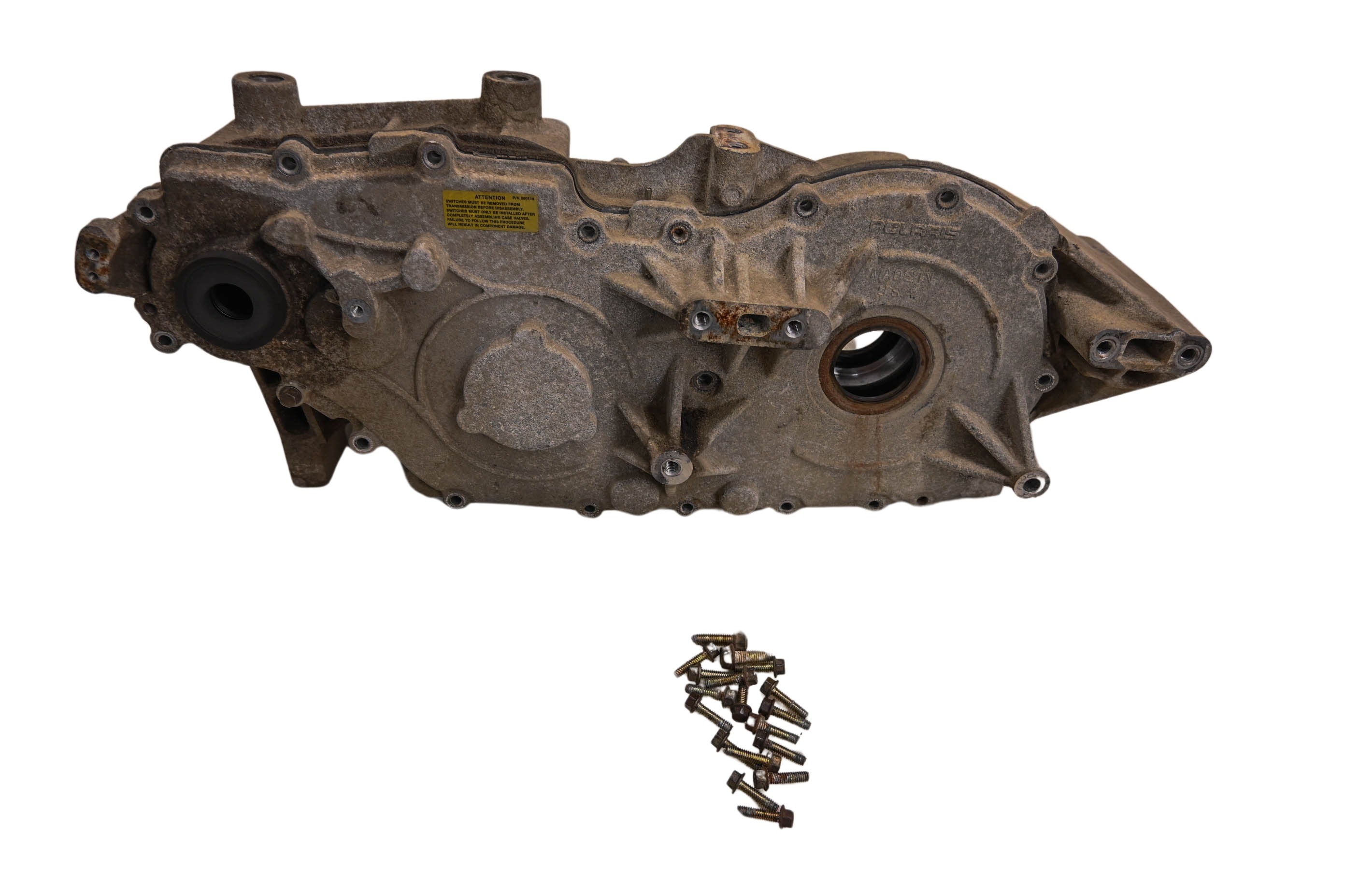 02 Polaris Sportsman 500 HO Transmission Gear Case Housing