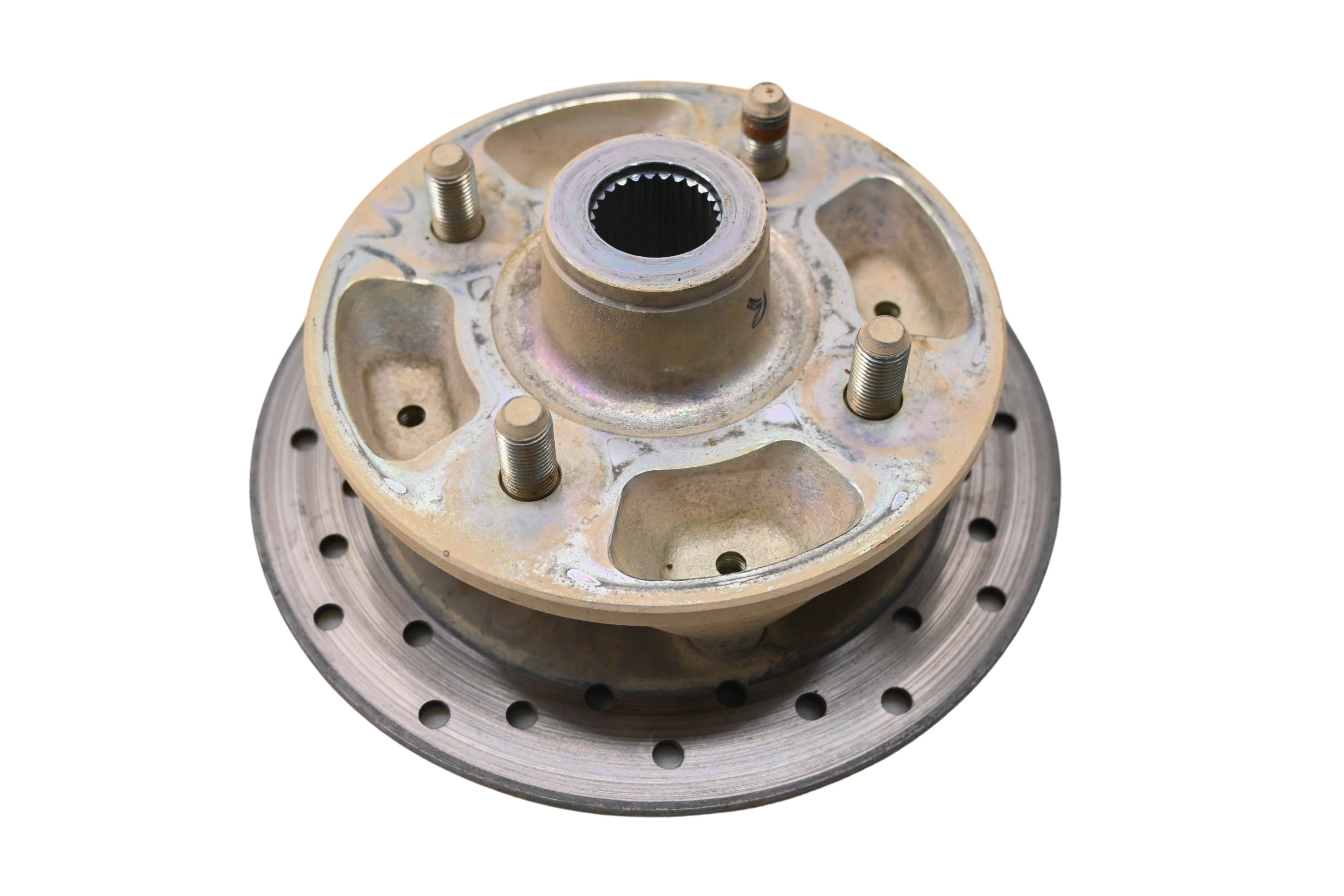 16 Yamaha Wolverine 700 Front Rear Wheel Hub & Rotor Left Right YXE700