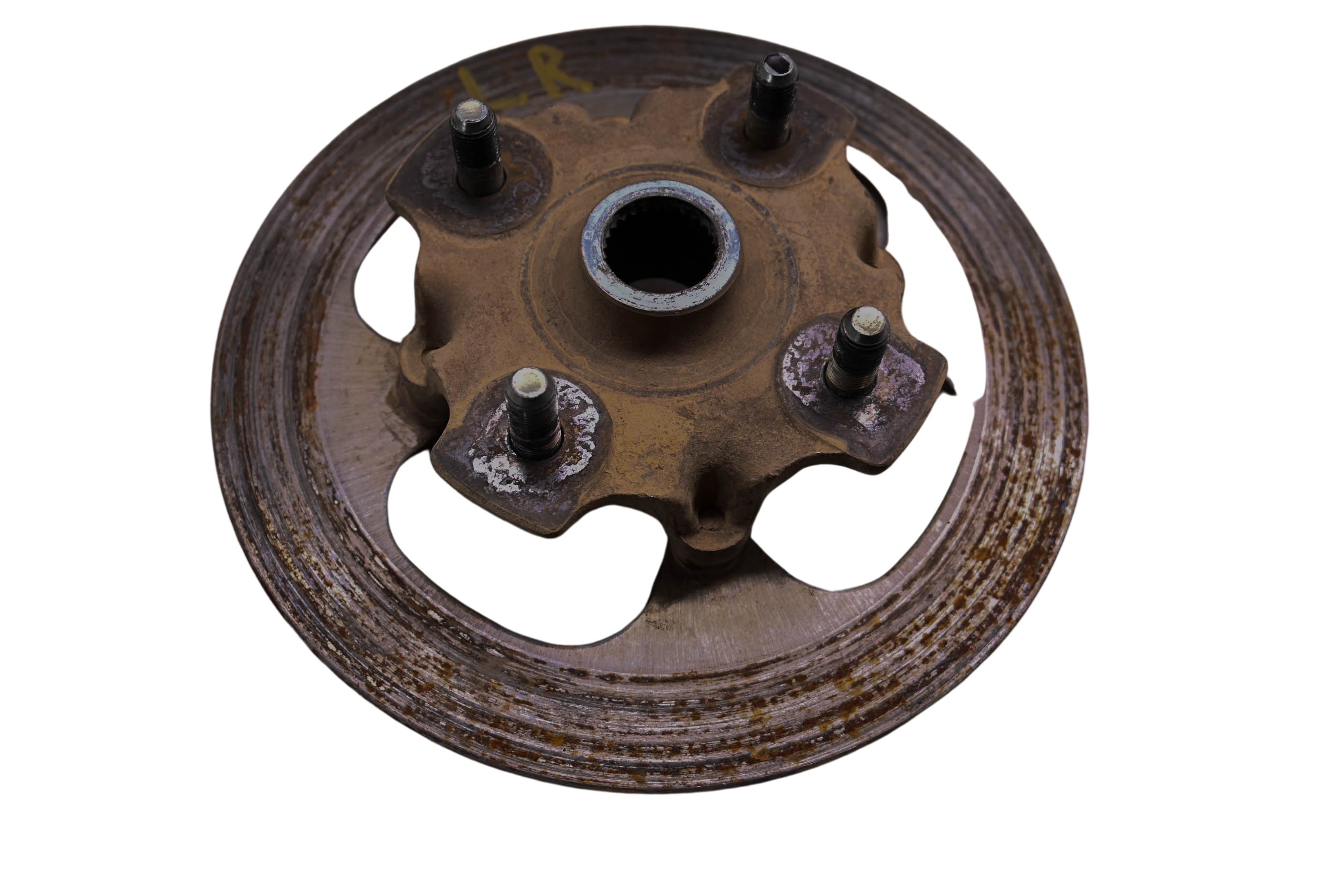17 Yamaha YXZ1000R Rear Wheel Hub & Rotor Left Right