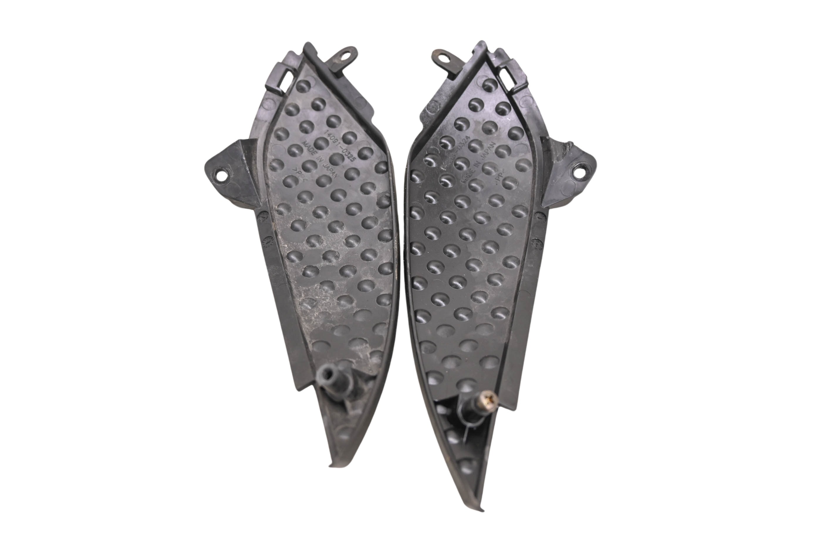 06 Kawasaki ZX-6R Gas Fuel Tank Covers Left & Right ZX636