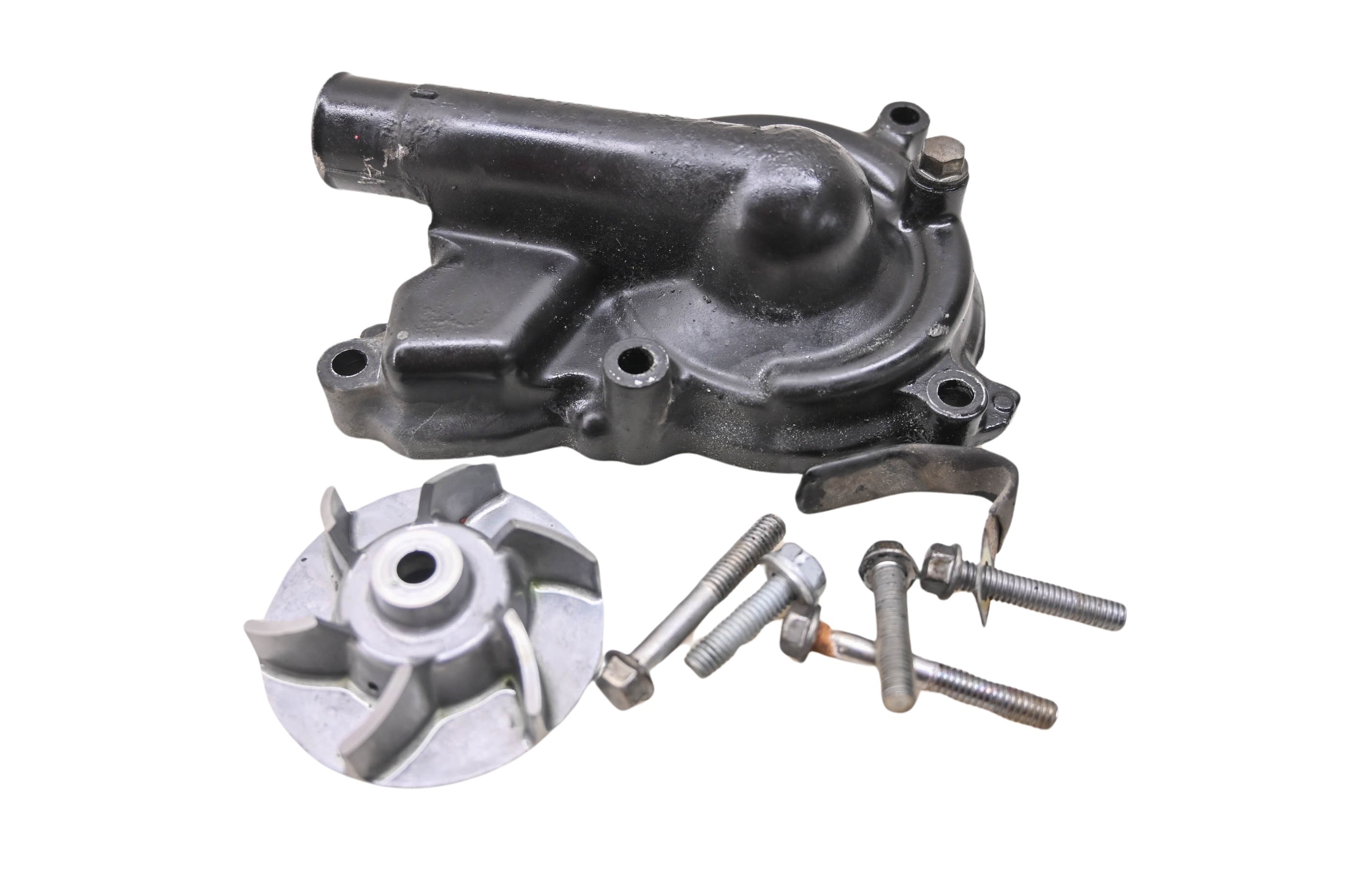 08 Kawasaki Versys 650 Water Pump Cover & Impeller KLE650