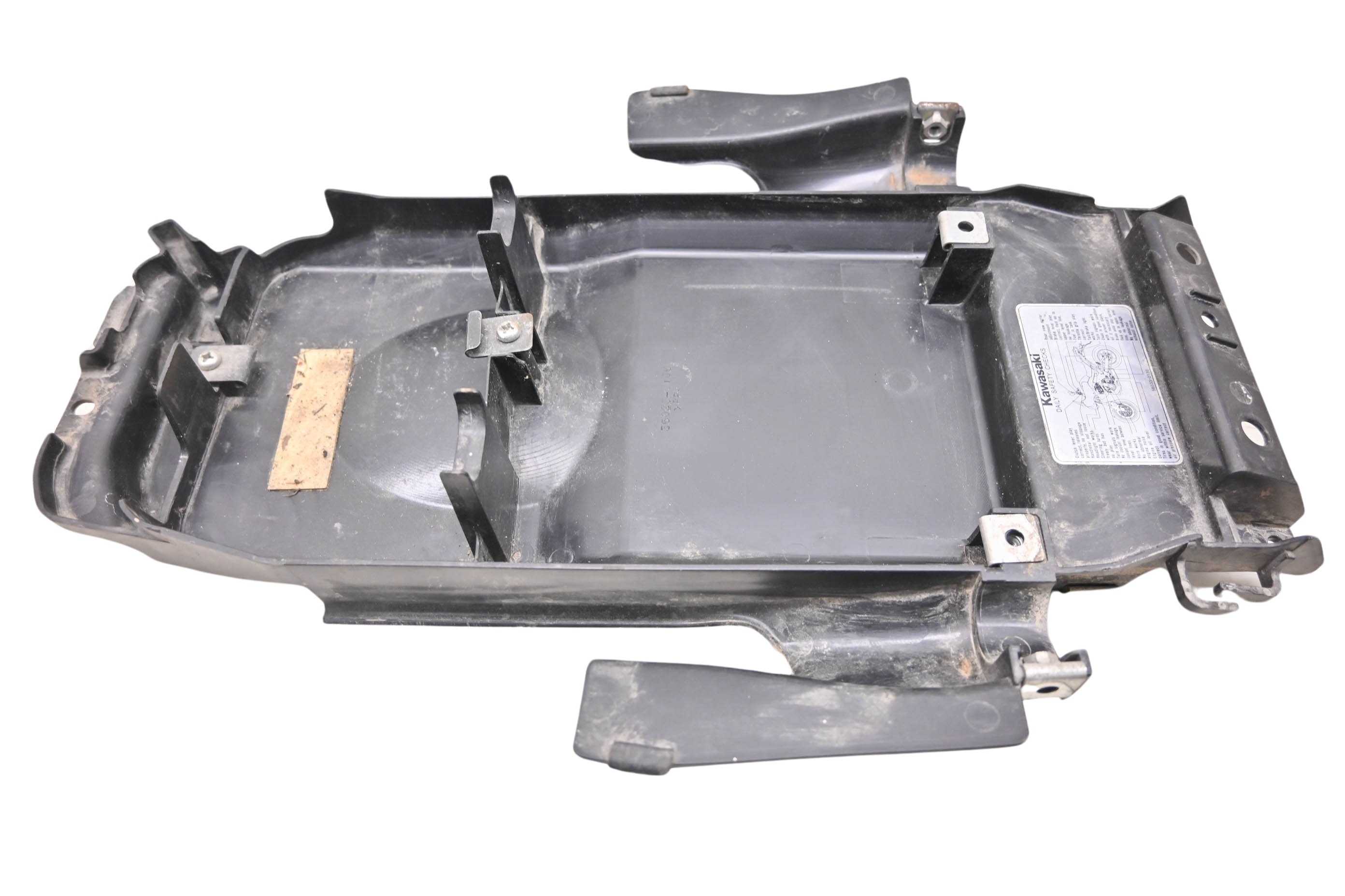08 Kawasaki Versys 650 Rear Under Tail Panel Cover KLE650
