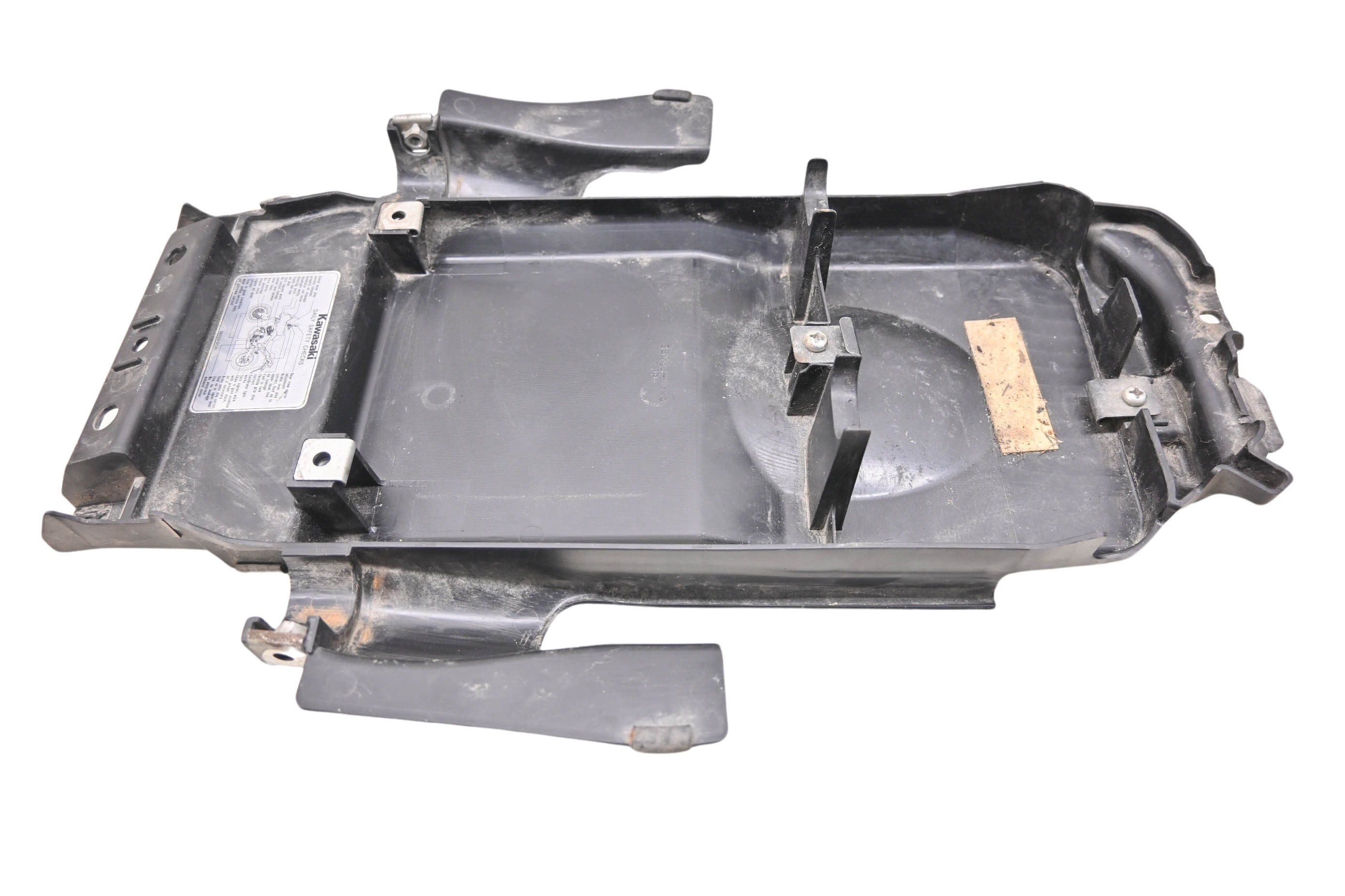 08 Kawasaki Versys 650 Rear Under Tail Panel Cover KLE650