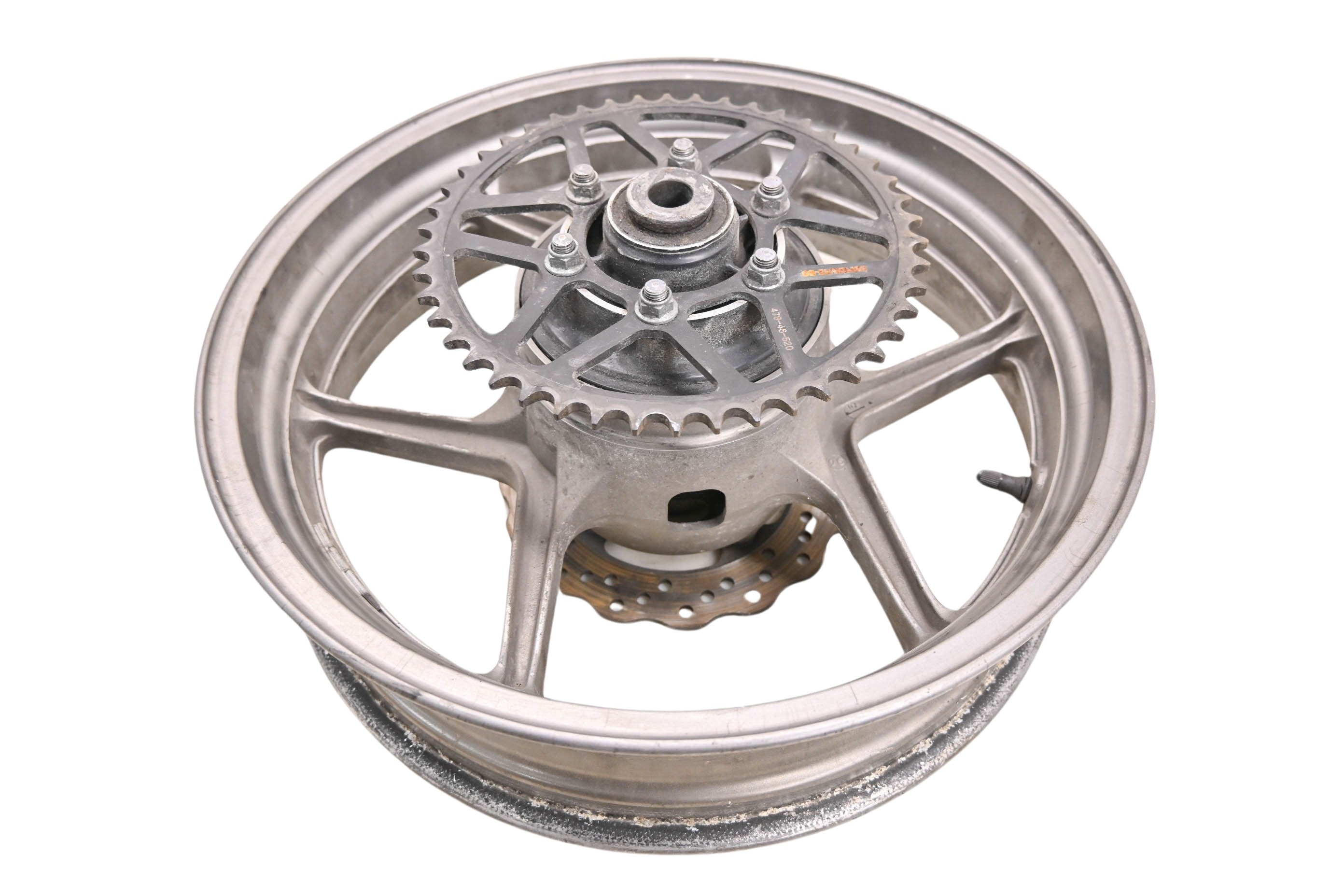08 Kawasaki Versys 650 Rear Wheel Rim 18X4.5 KLE650