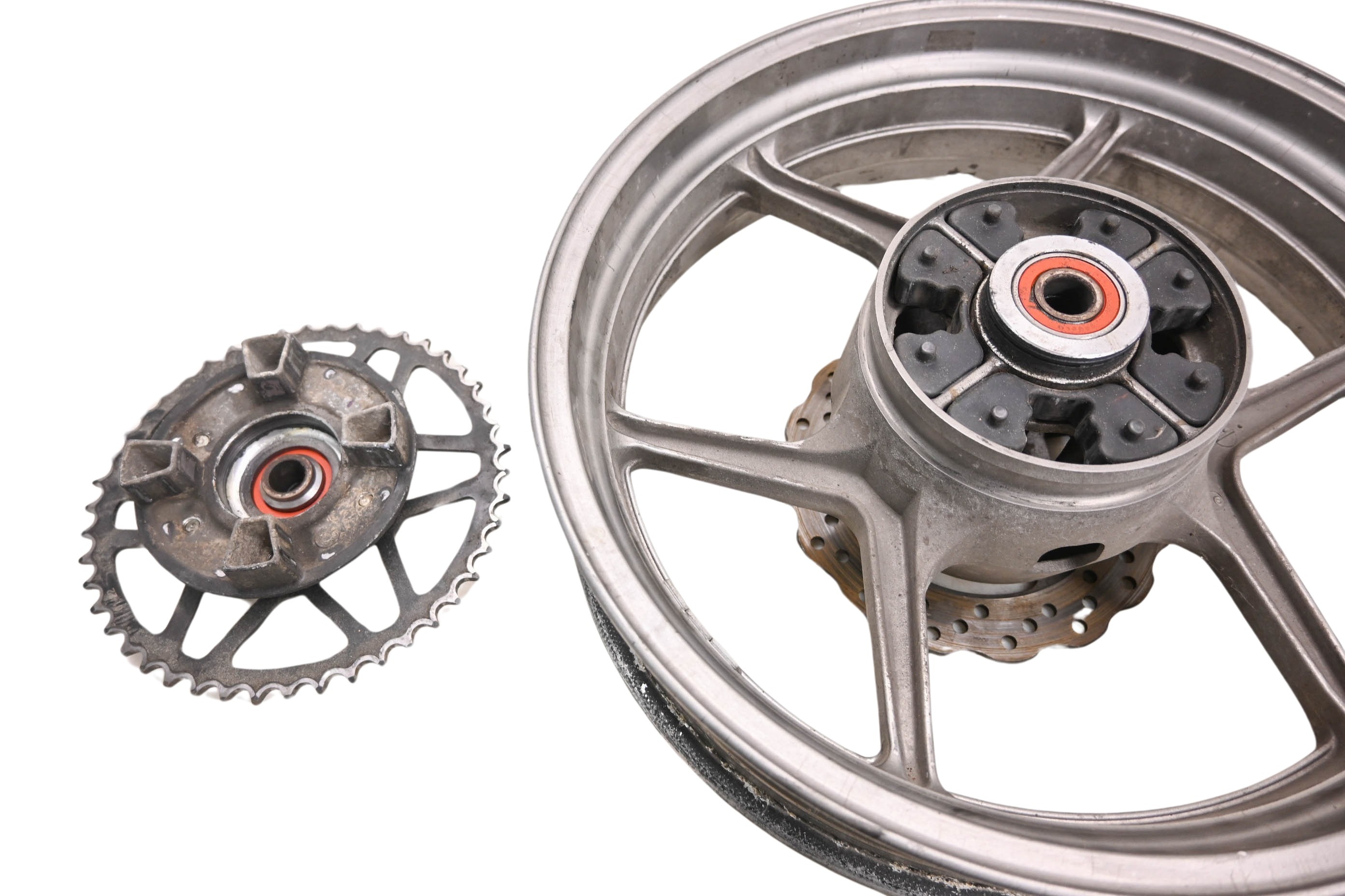 08 Kawasaki Versys 650 Rear Wheel Rim 18X4.5 KLE650