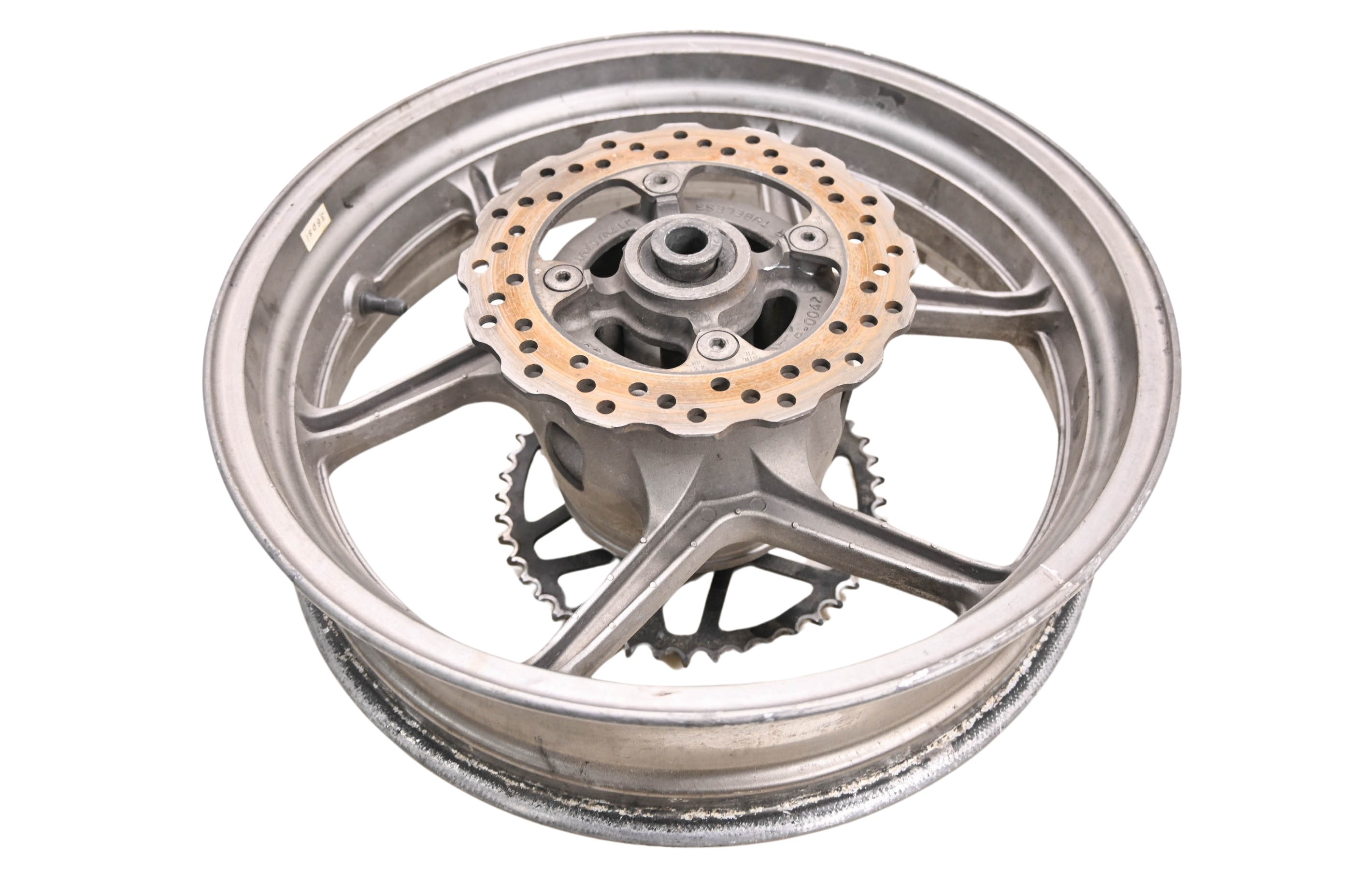 08 Kawasaki Versys 650 Rear Wheel Rim 18X4.5 KLE650