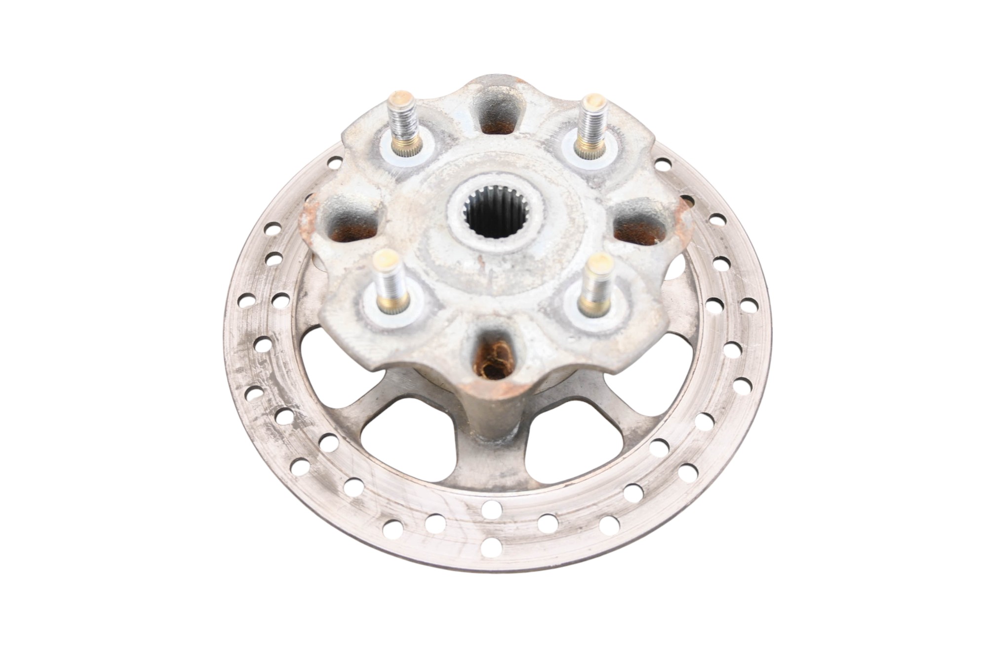 00 Suzuki Quadmaster 500 4x4 Front Wheel Hub & Rotor Left Right LTA500F