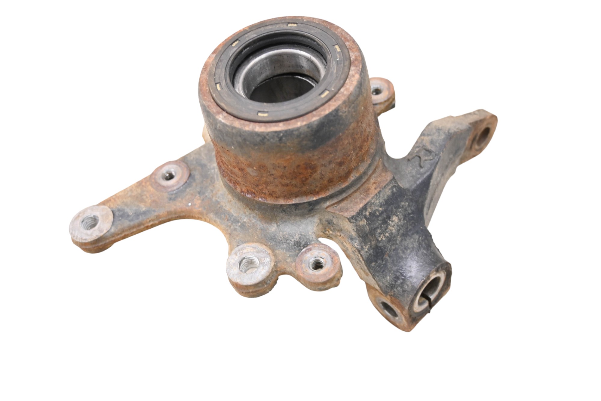 00 Suzuki Quadmaster 500 4x4 Front Right Spindle Knuckle LTA500F