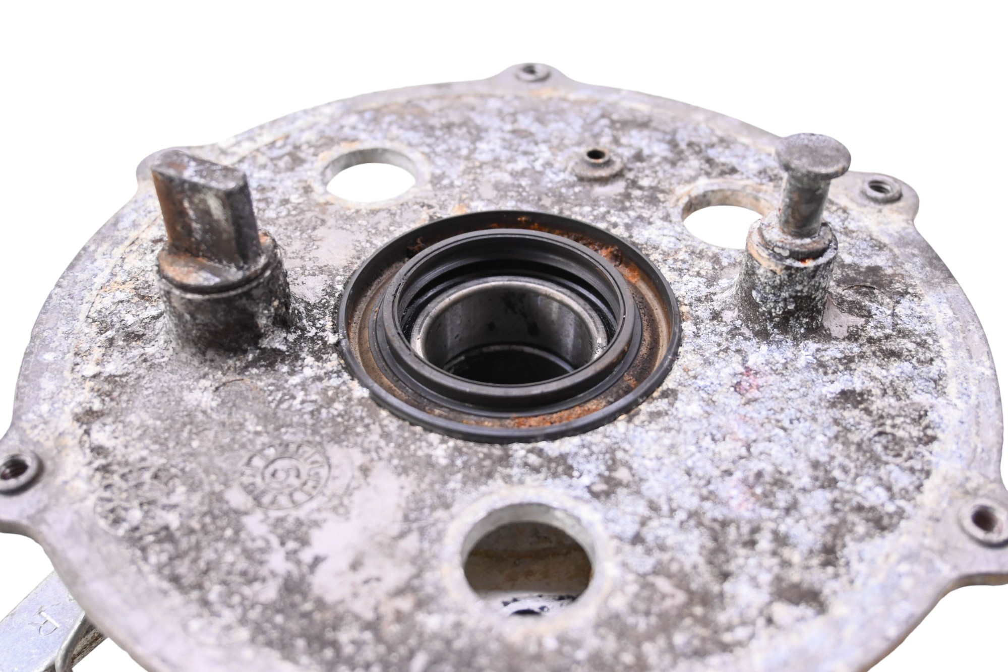 06 Kawasaki KFX80 Rear Brake Plate
