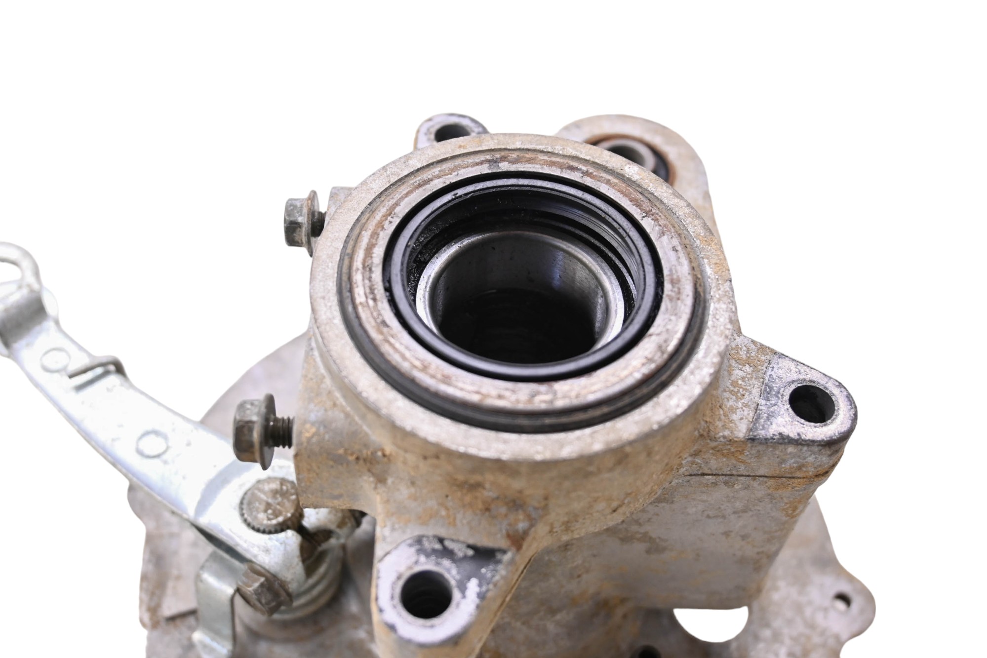 06 Kawasaki KFX80 Rear Brake Plate