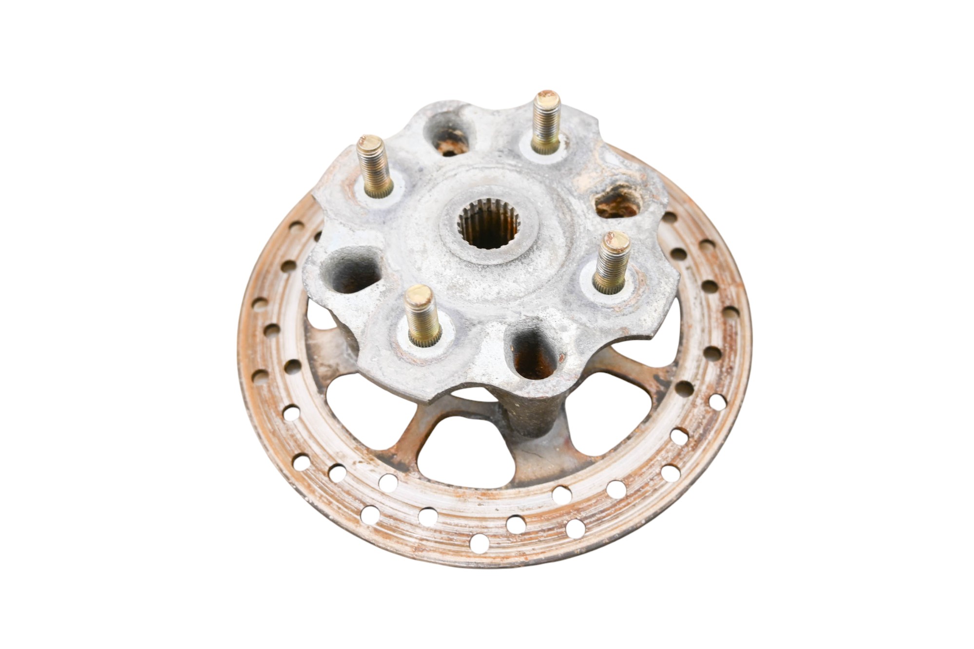 00 Suzuki Quadmaster 500 4x4 Front Wheel Hub & Rotor Left Right LTA500F