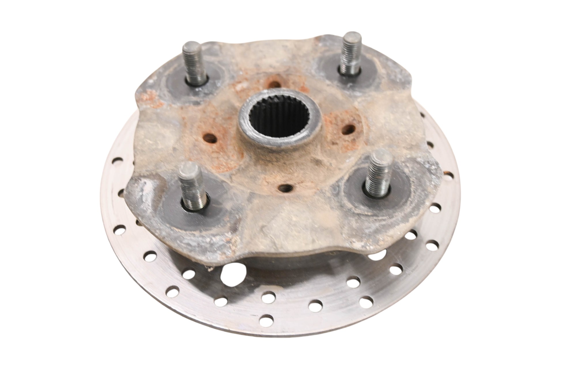 00 Yamaha Big Bear 400 4x4 Front Wheel Hub & Rotor Left Right YFM400F