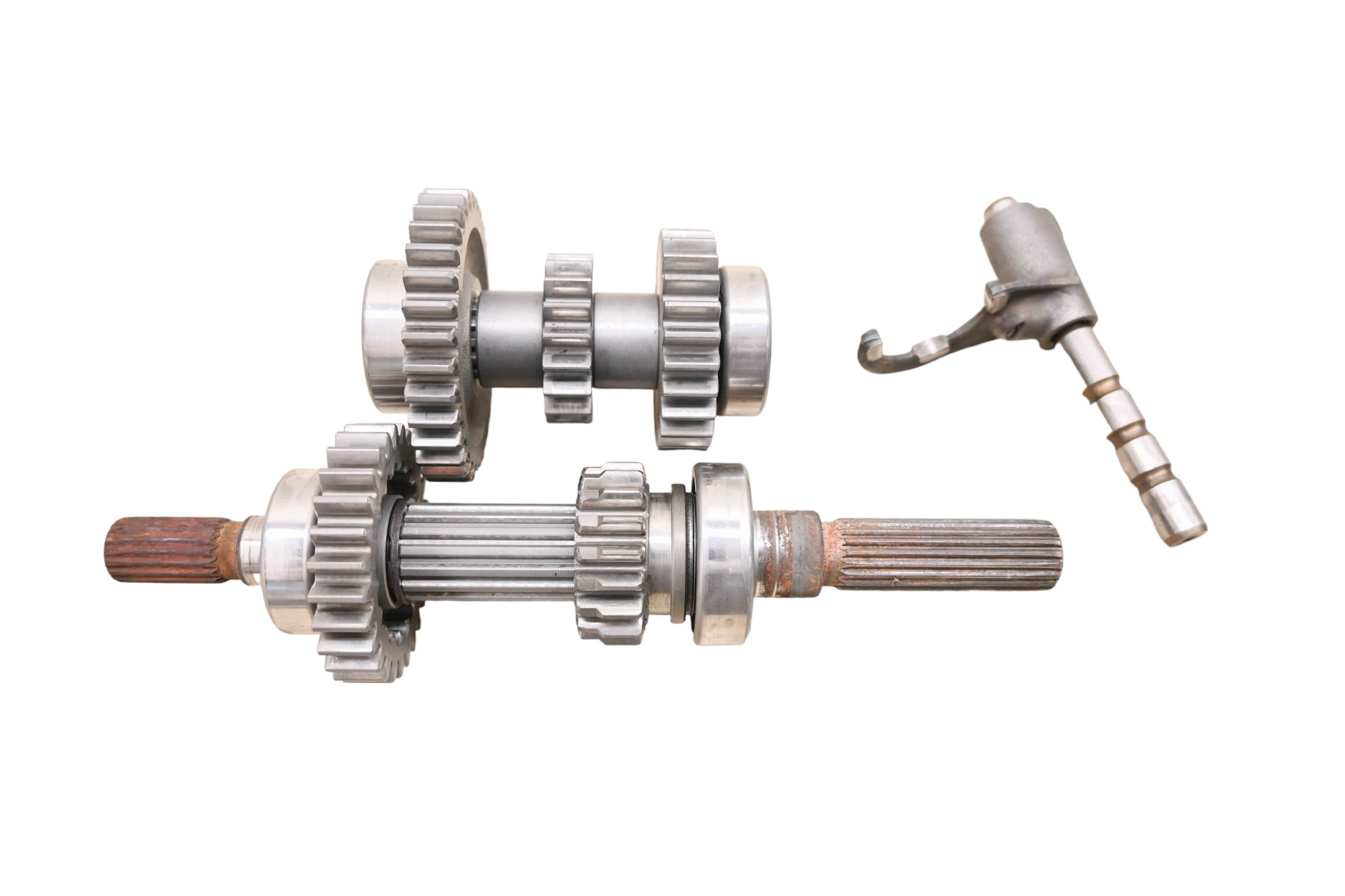 89 Polaris Trail Boss 250 4x4 Transmission Shafts & Shift Fork