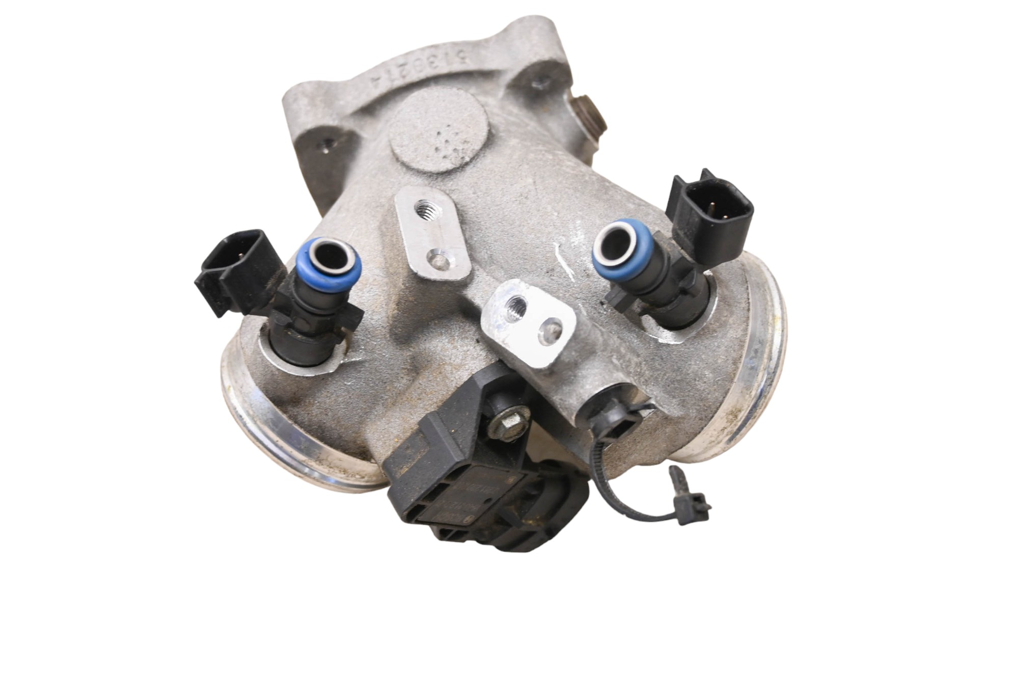 16 Indian Chieftain Dark Horse Intake Manifold & Injectors