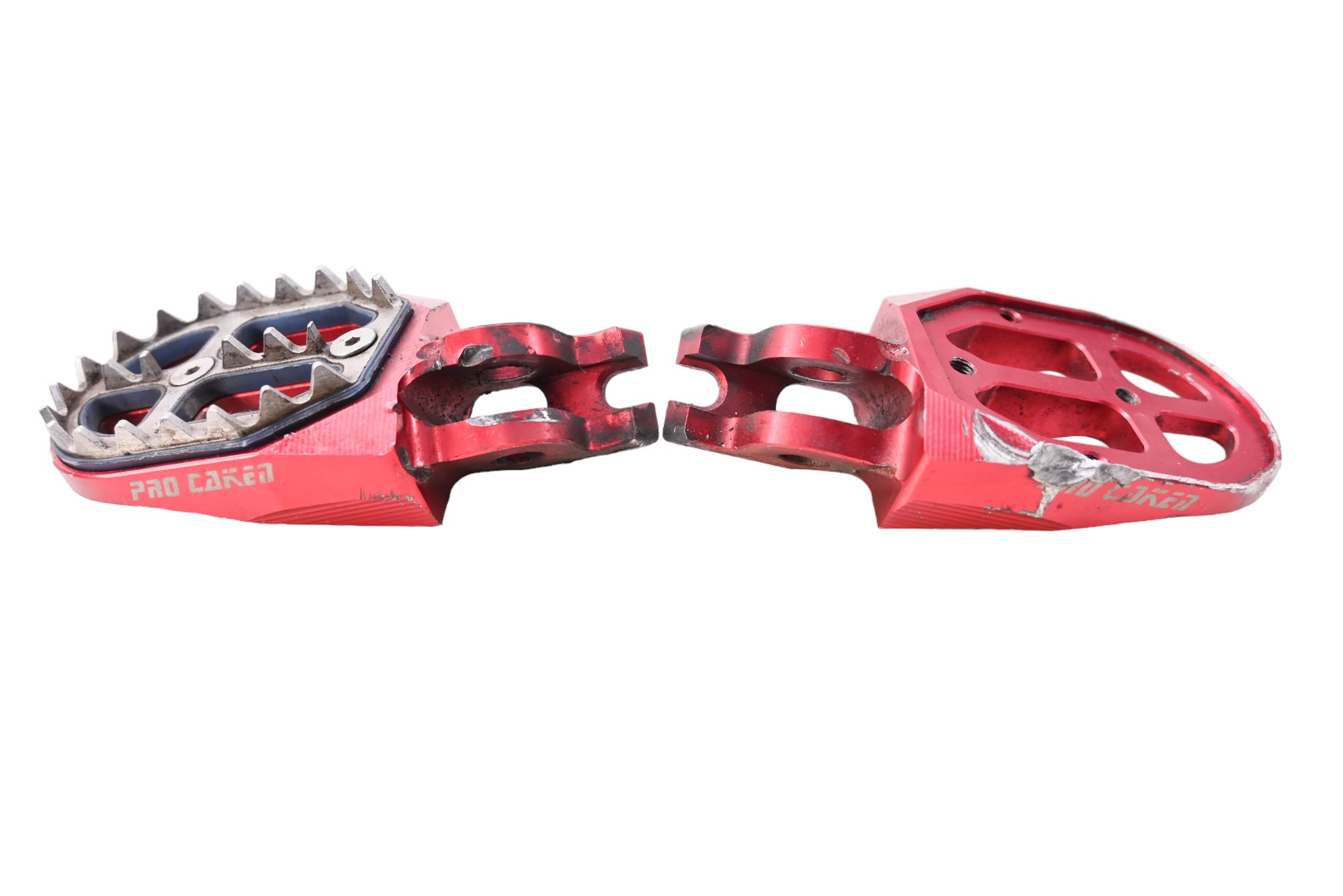 09 Honda CRF250R Foot Pegs Left & Right Aftermarket