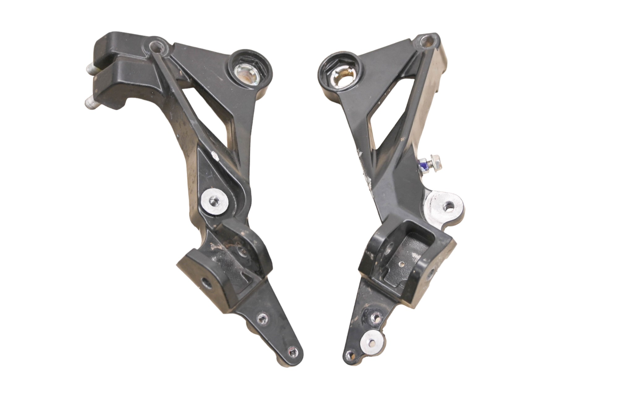 23 KTM 390 RC Foot Peg Brackets Mounts