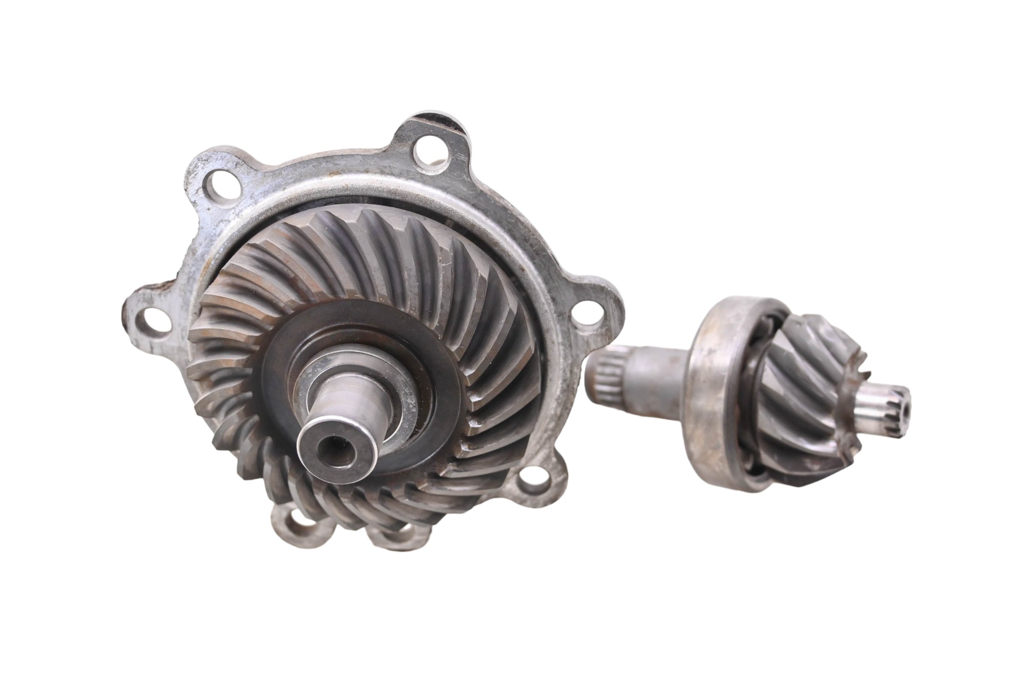 01 Polaris Xplorer 250 4x4 Transmission Bevel Gears Output Shaft