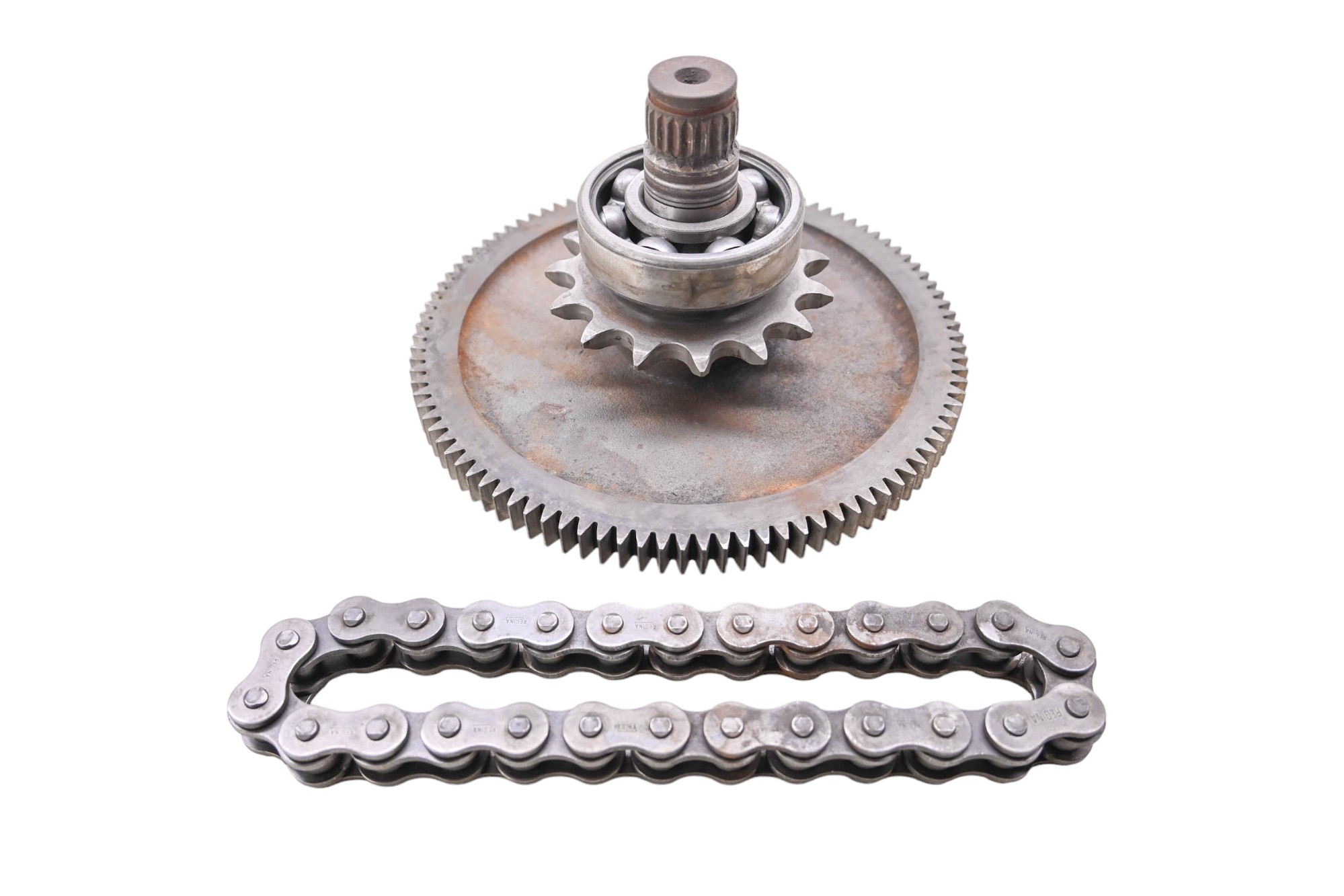 01 Polaris Xplorer 250 4x4 Transmission Output Gear & Chain