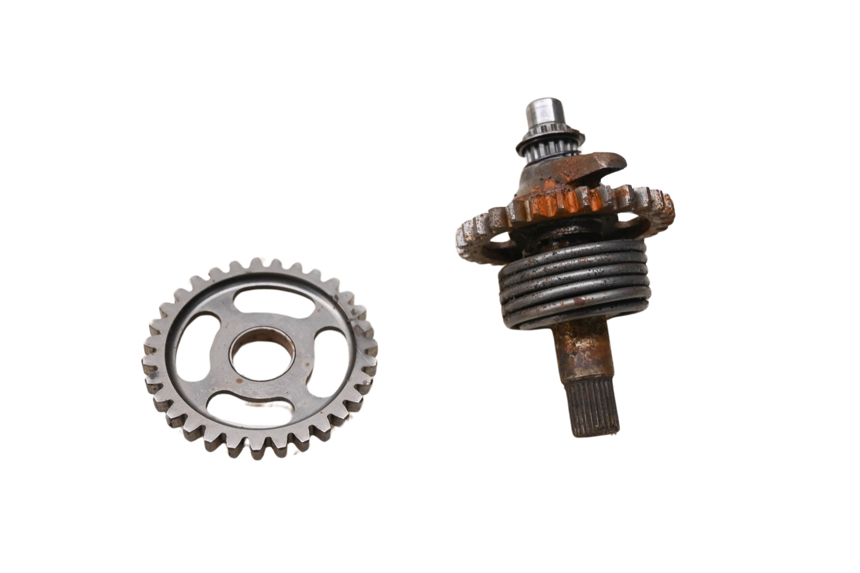 03 Kawasaki KX125 Kick Start Gear Spindle