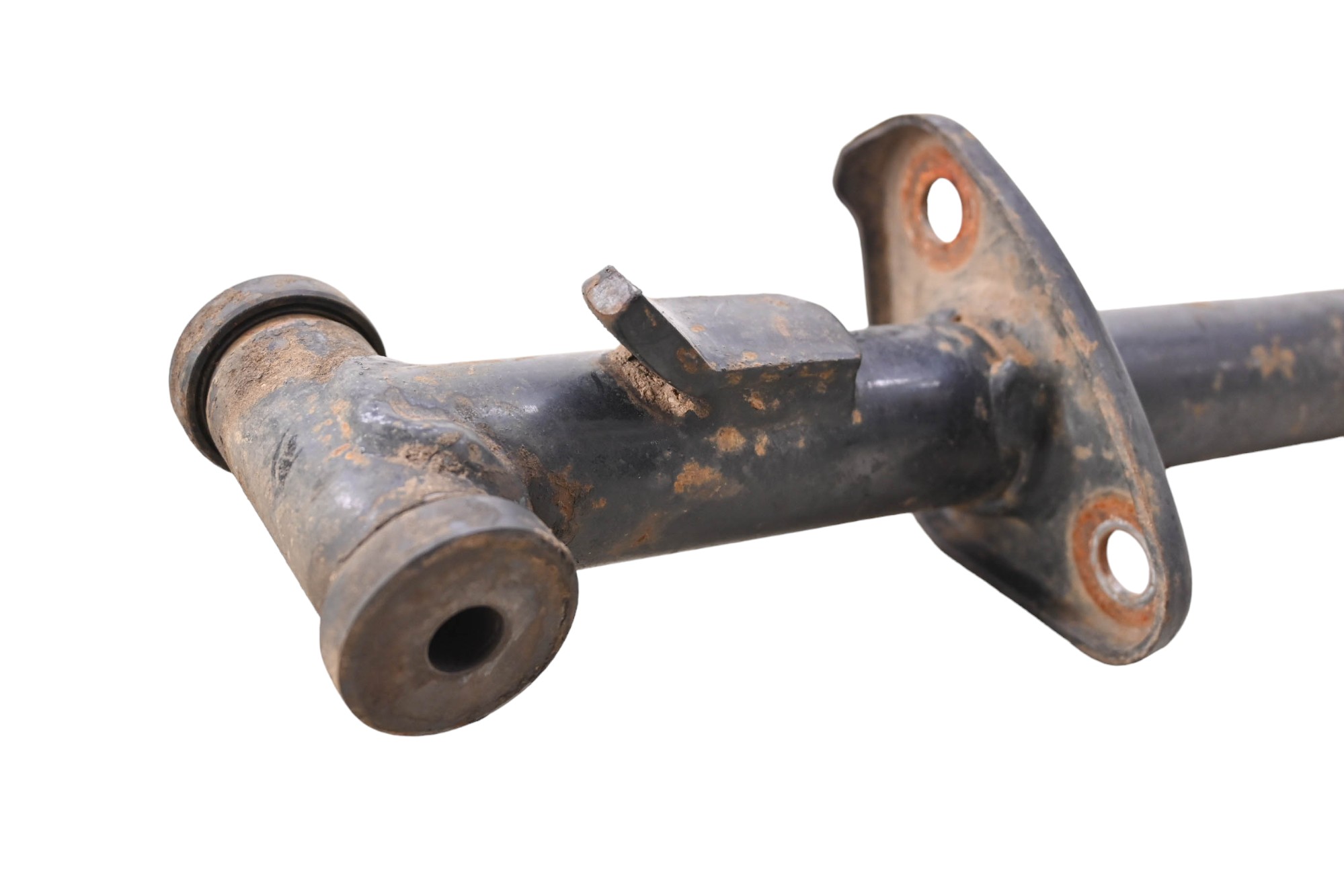 88 Honda Fourtrax 125 2x4 Front Pipe Frame Bracket Mount TRX125