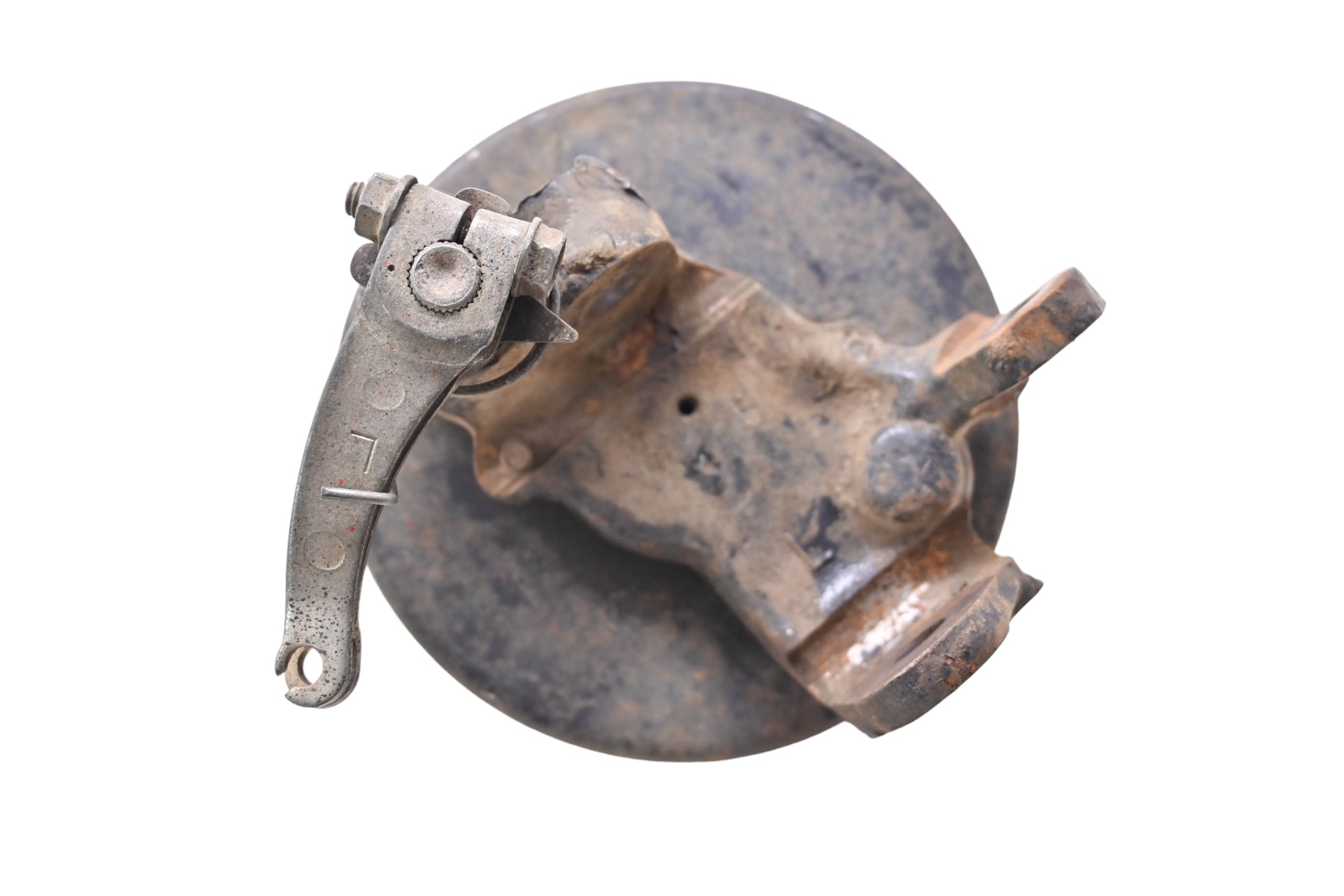 88 Honda Fourtrax 125 2x4 Front Left Brake Drum TRX125