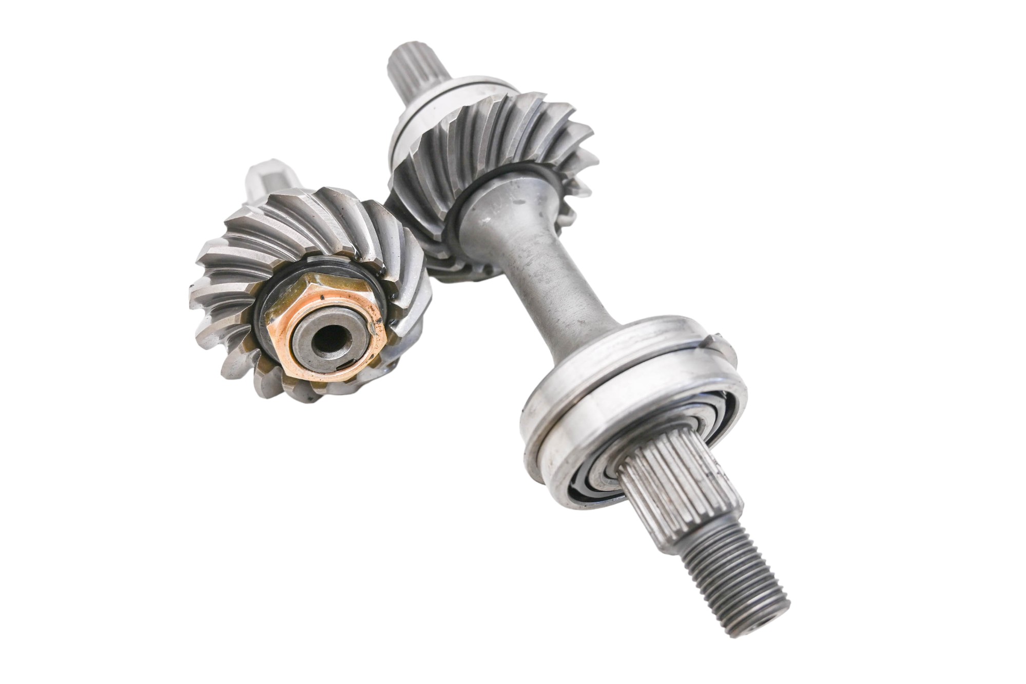 02 Arctic Cat 500 4x4 FIS Manual Transmission Bevel Gears Output Shaft