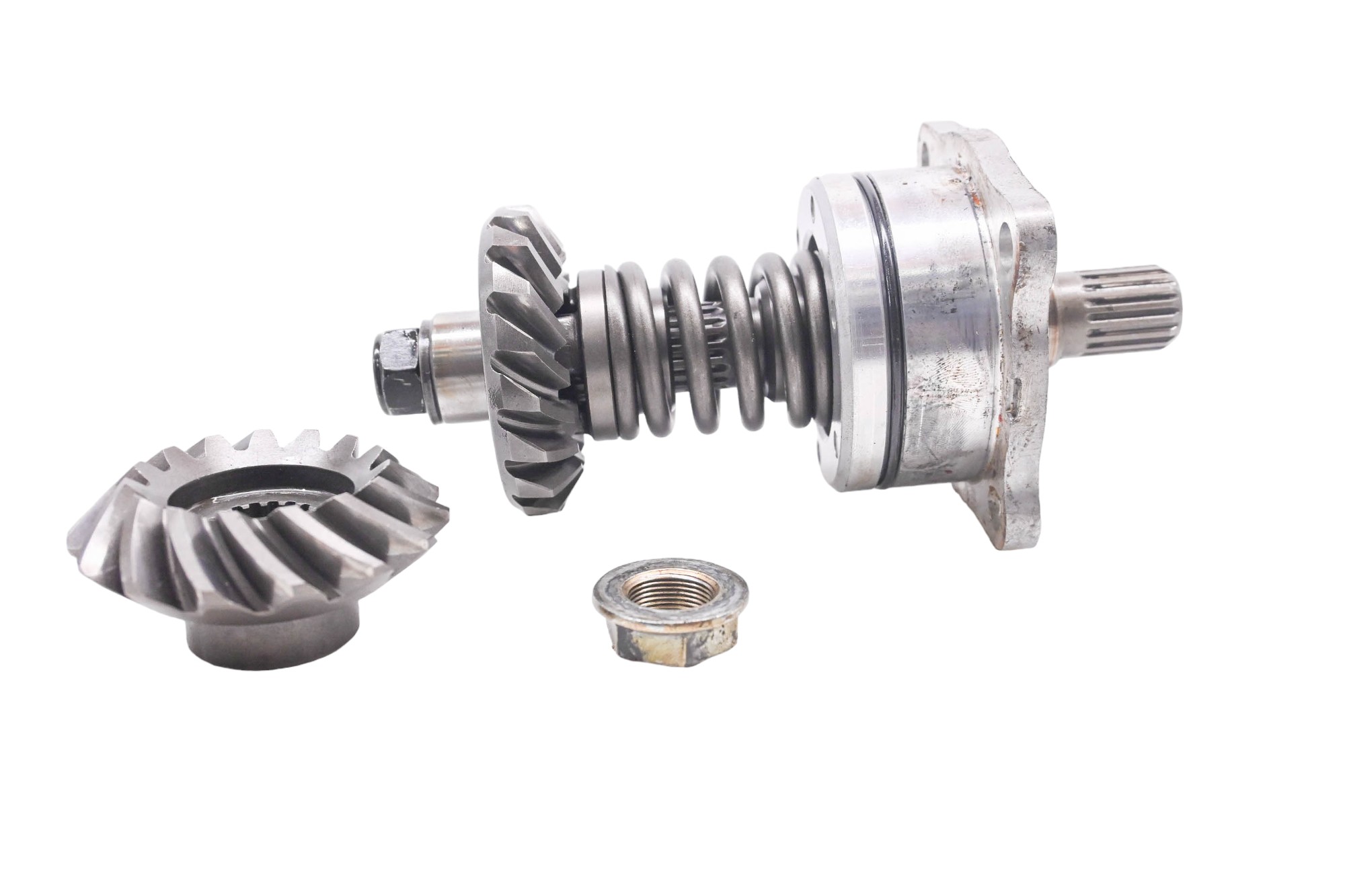 03 Kawasaki Bayou 250 2x4 Transmission Bevel Gears Output Shaft KLF250