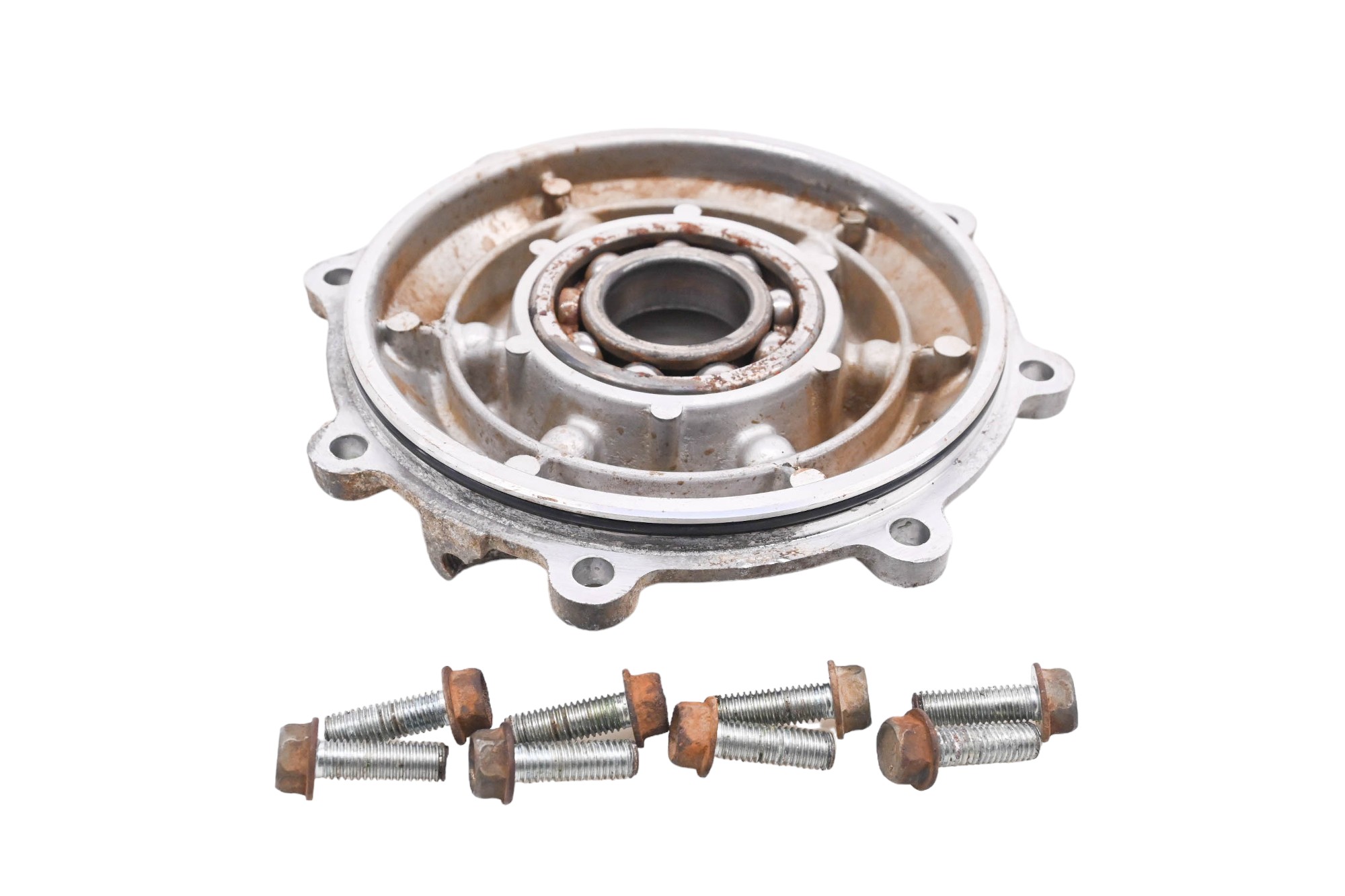 03 Kawasaki Bayou 250 2x4 Rear Differential Cover KLF250