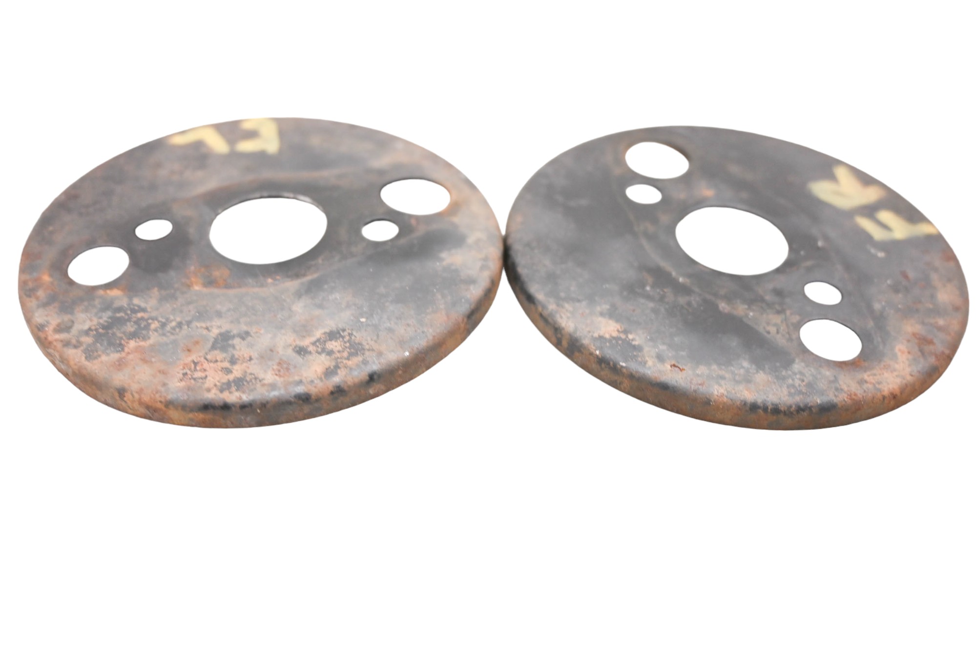 04 Kawasaki KFX50 Front Brake Plate Covers