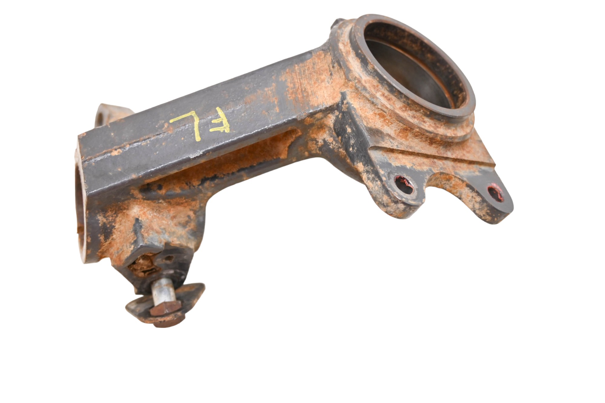 09 Kubota RTV500 Front Left Spindle Knuckle