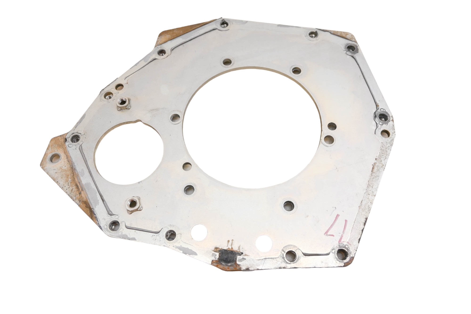 09 Kubota RTV500 Engine Rear End Plate Bracket Mount