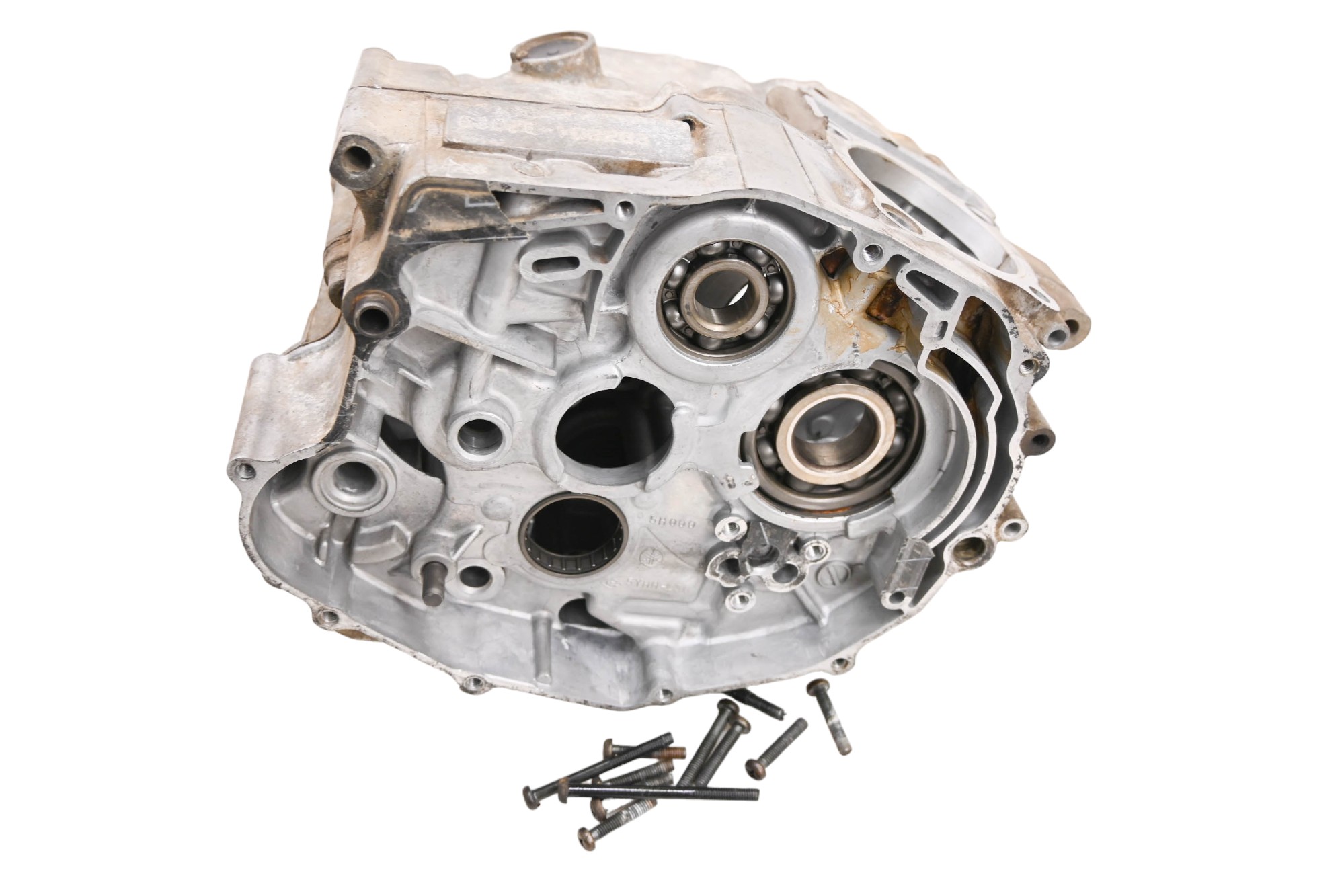 02 Yamaha Bear Tracker 250 2x4 Crankcase Center Crank Case YFM250