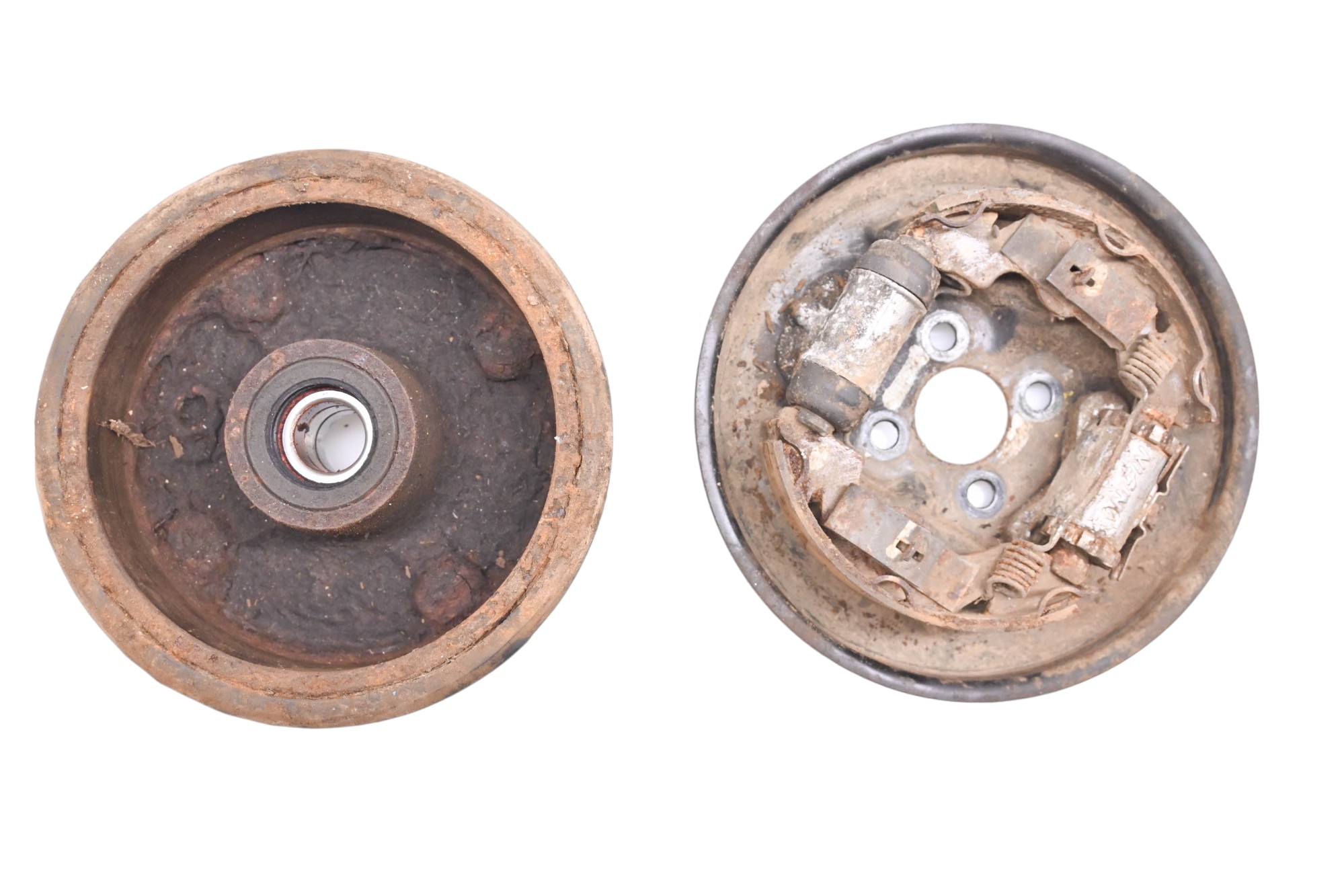 03 Honda Recon 250 ES 2x4 Front Right Brake Drum Assembly TRX250TE