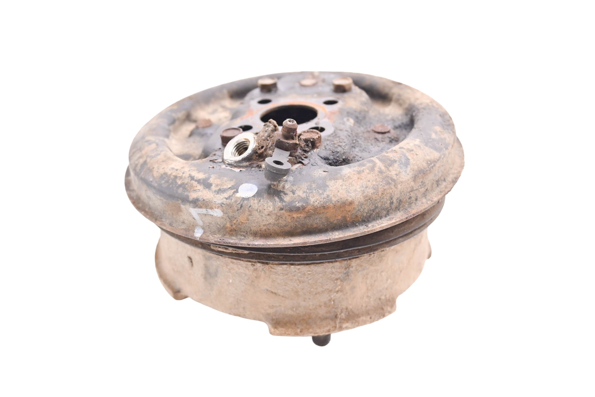03 Honda Recon 250 ES 2x4 Front Left Brake Drum Assembly TRX250TE