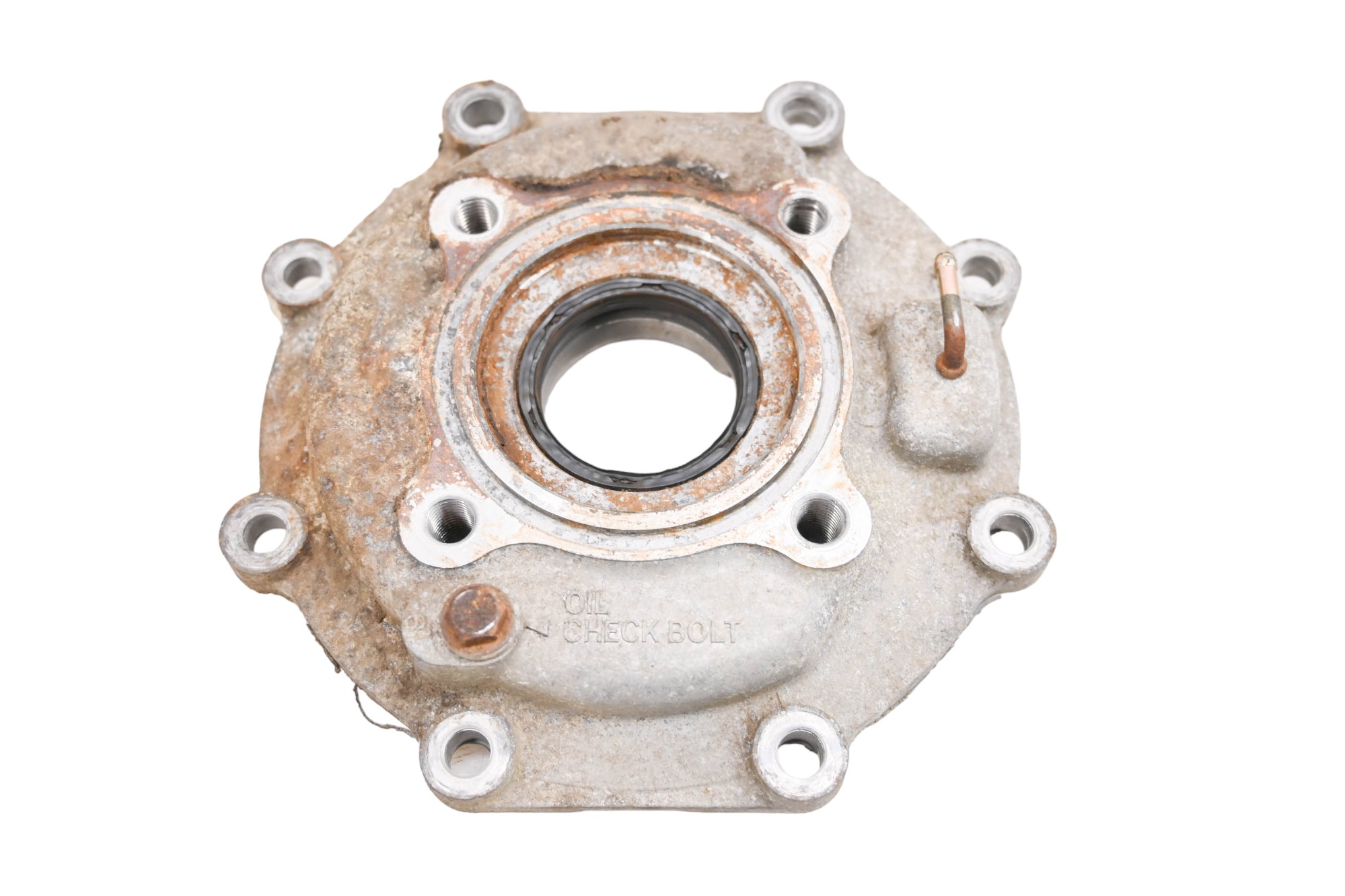 01 Honda TRX250EX Rear Differential Gear Case Cover Sportrax 250 2x4