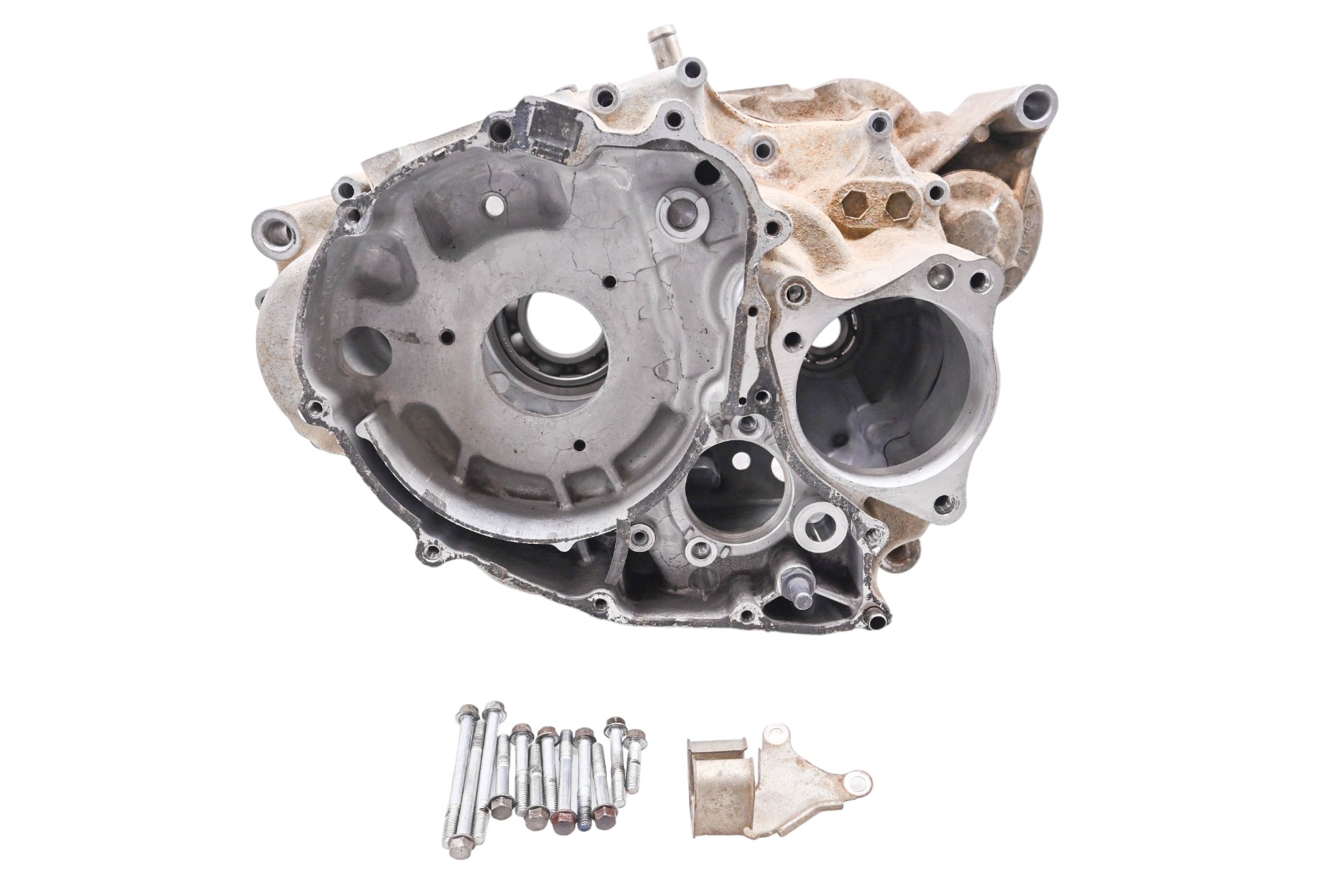 85 Honda Fourtrax 250 2x4 Crankcase Center Crank Case TRX250