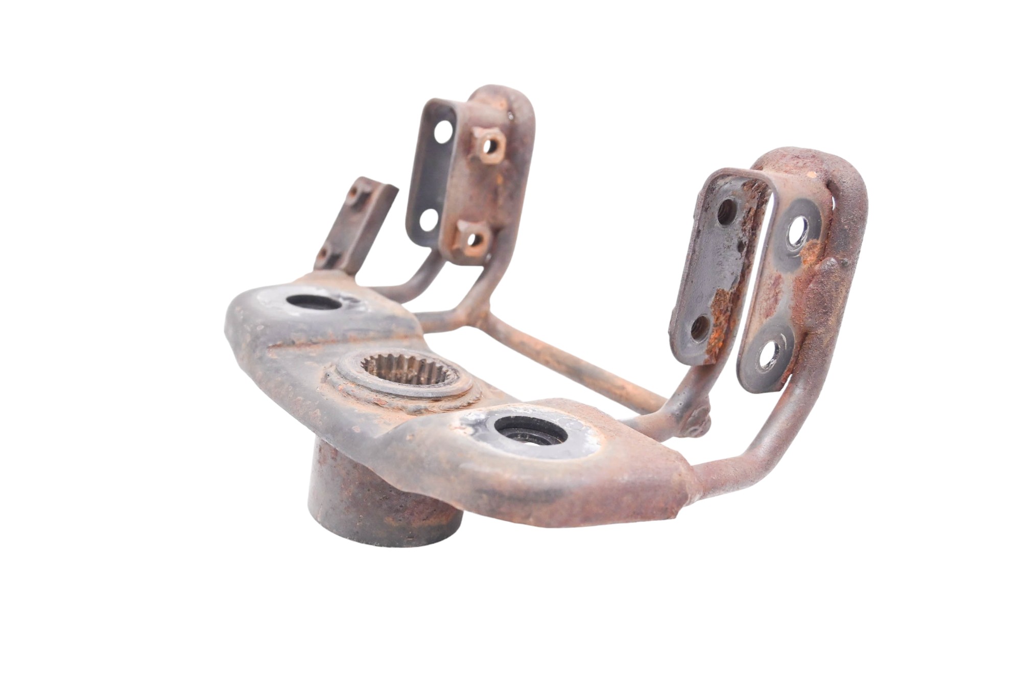 85 Honda Fourtrax 250 2x4 Steering Stem Bridge Bracket Mount TRX250