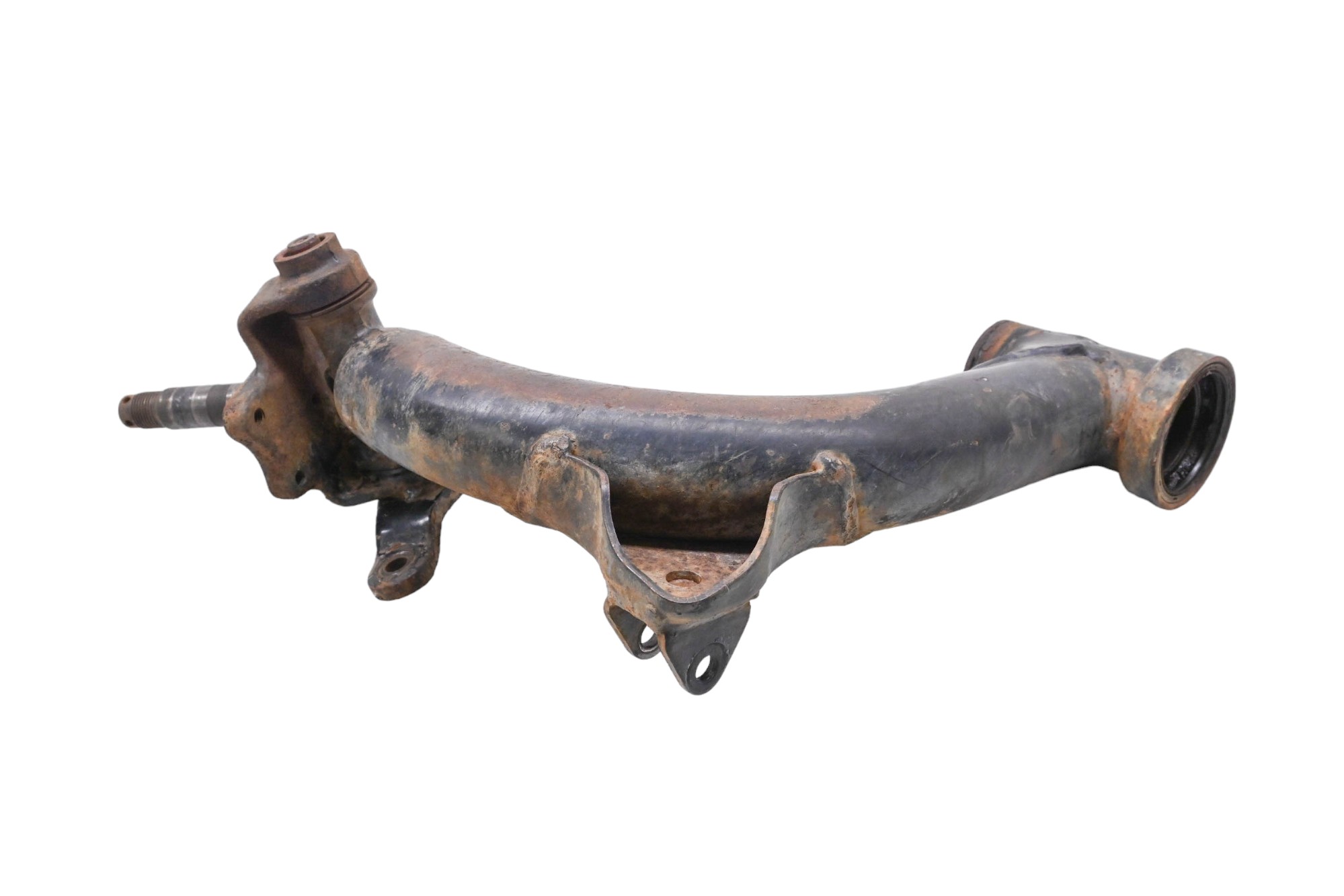 85 Honda Fourtrax 250 2x4 Front Lower Right A-Arm & Spindle TRX250