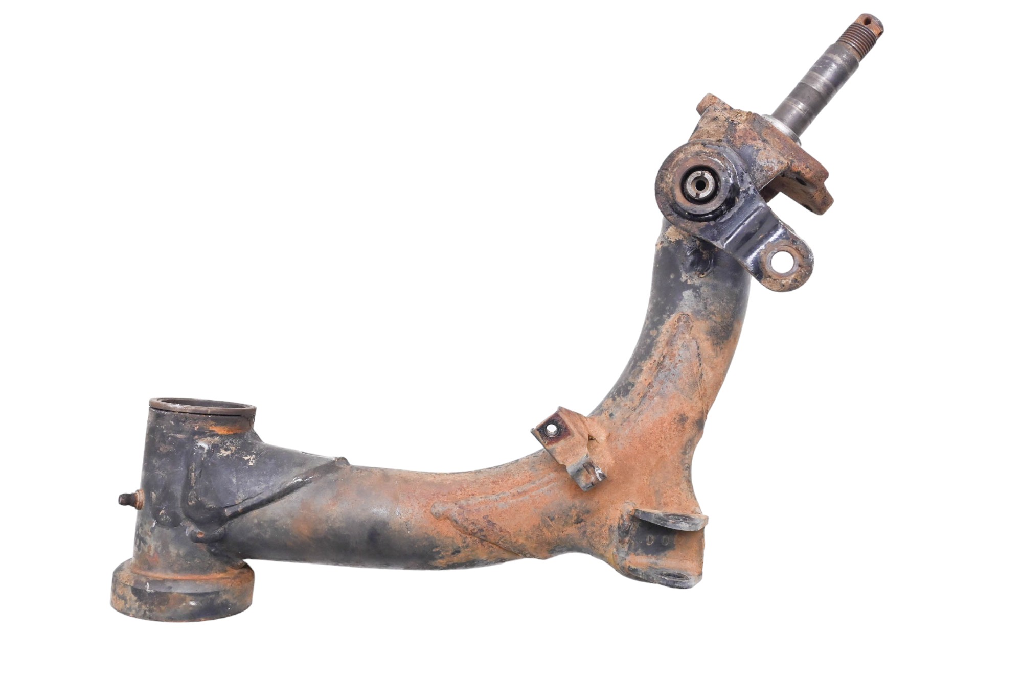 85 Honda Fourtrax 250 2x4 Front Lower Right A-Arm & Spindle TRX250
