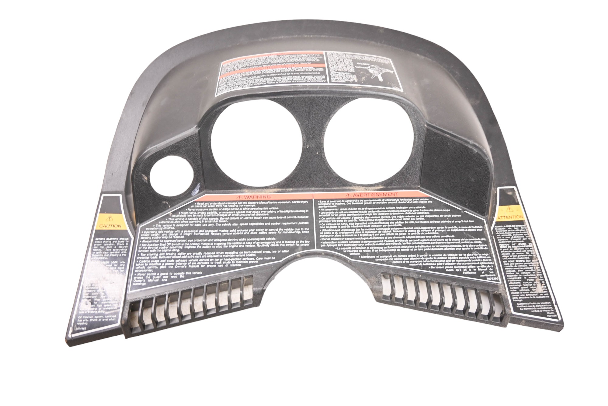 98 Polaris Indy XLT Classic Dash Board Instrument Panel Cover
