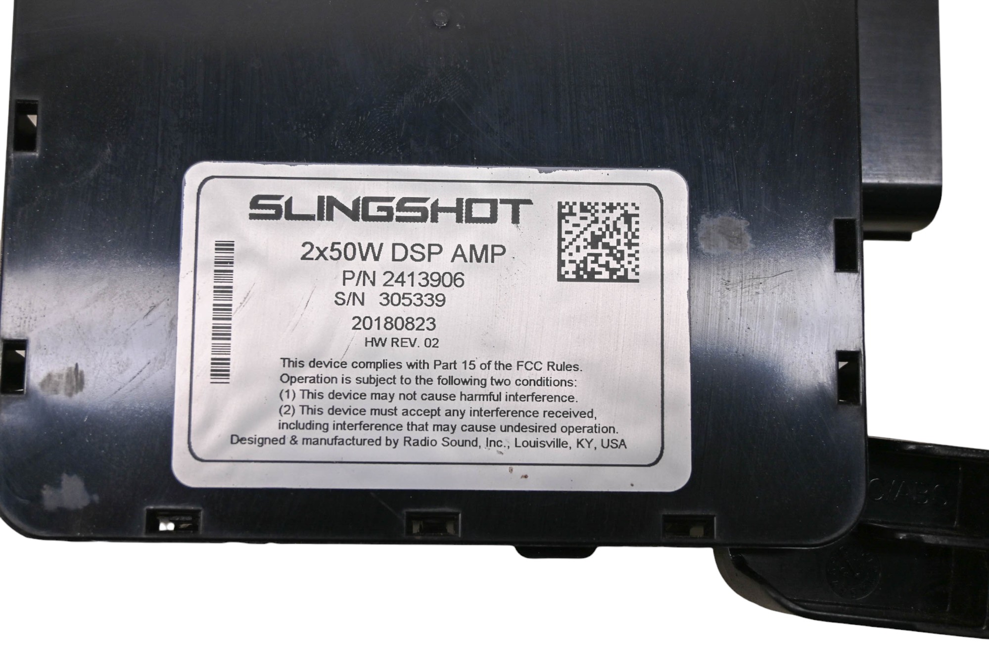 19 Polaris Slingshot SLR Audio Amp Control Unit