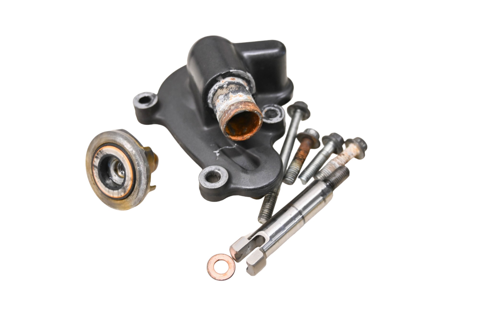 15 Honda CBR300R Water Pump Cover & Impeller