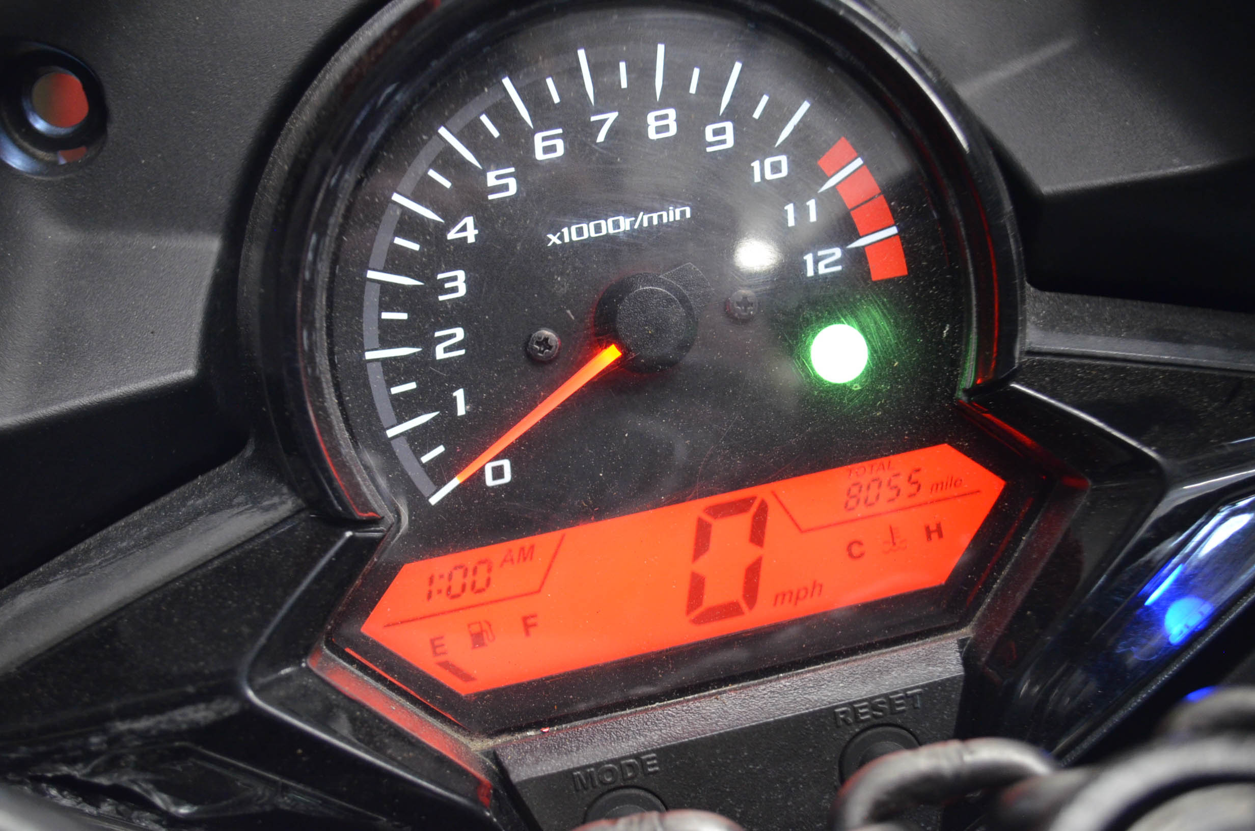 15 Honda CBR300R Speedometer Dash