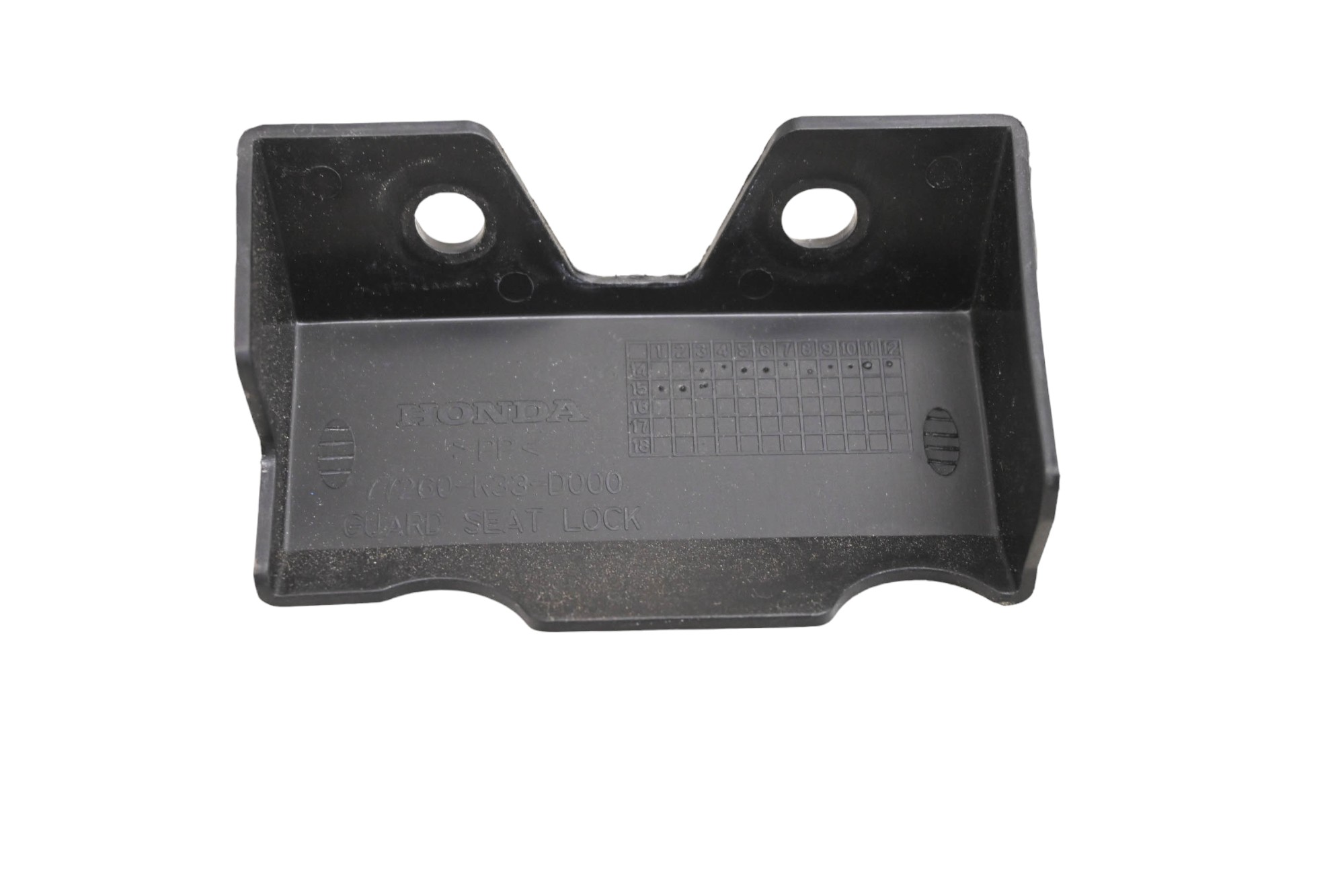 15 Honda CBR300R Seat Lock Guard Cover