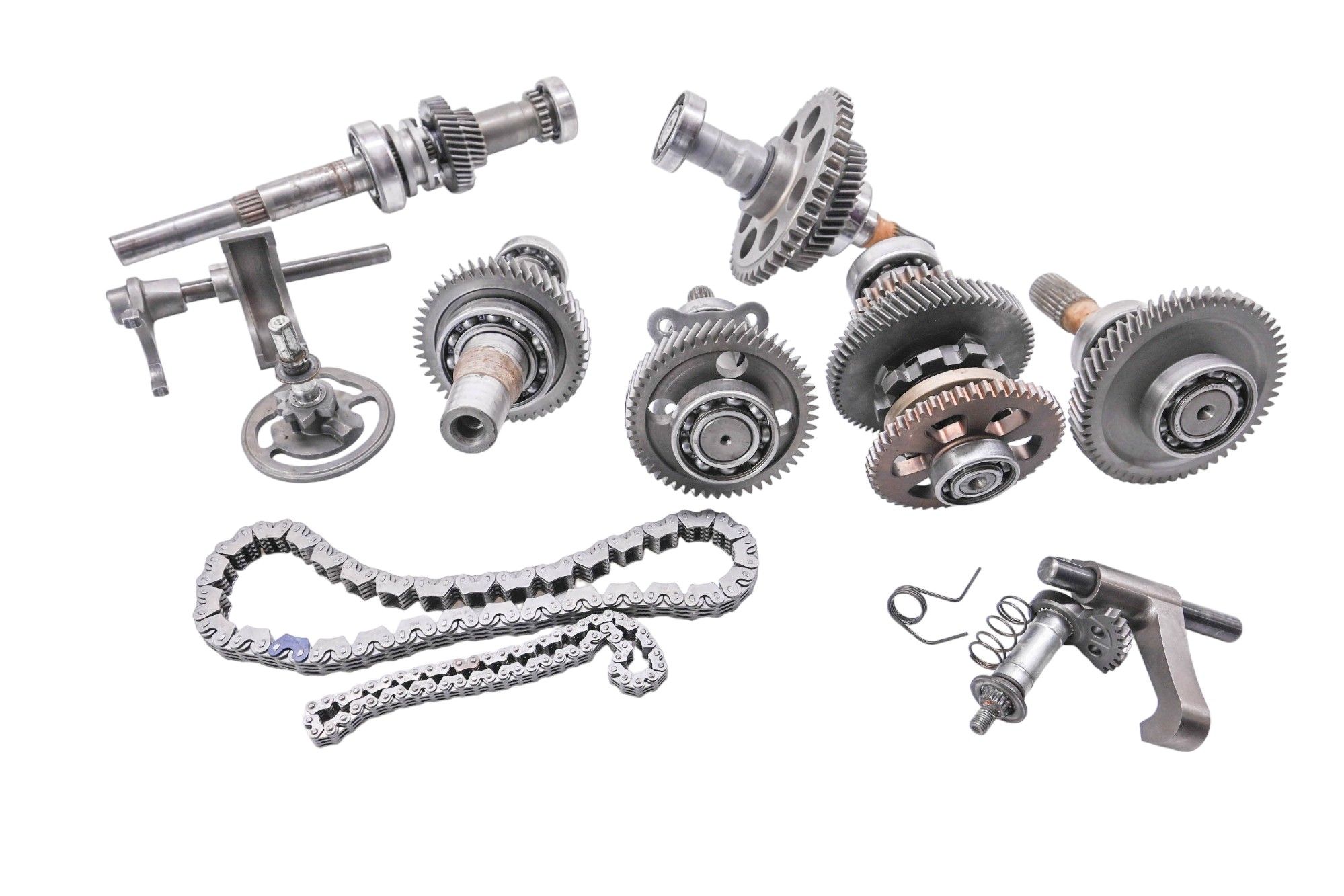 15 Polaris Scrambler 850 Transmission Shift Forks & Drum