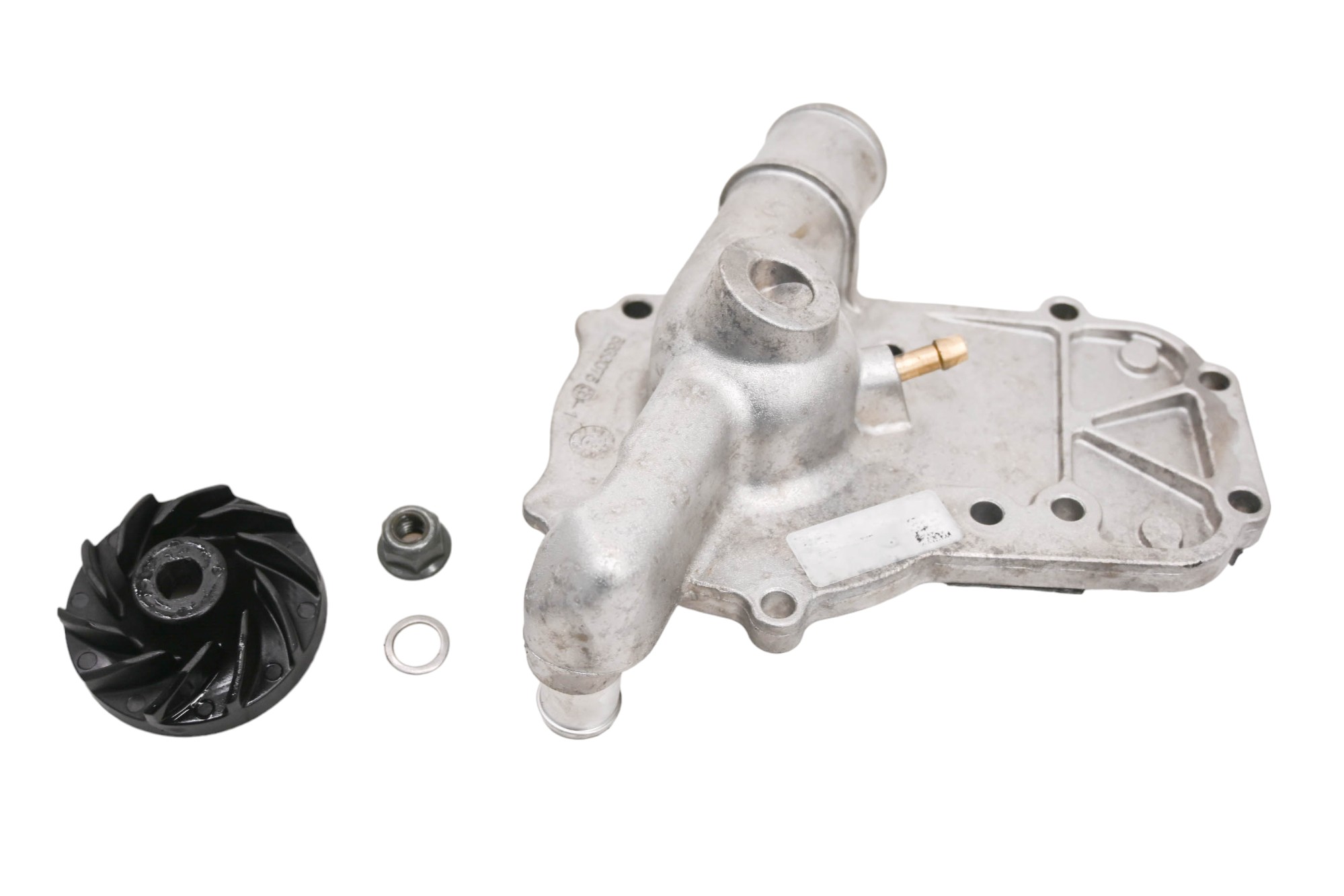 16 Polaris PRO RMK 800 Water Pump Cover & Impeller 155"
