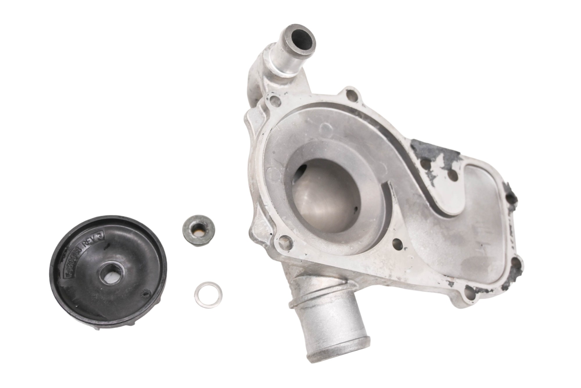 16 Polaris PRO RMK 800 Water Pump Cover & Impeller 155"