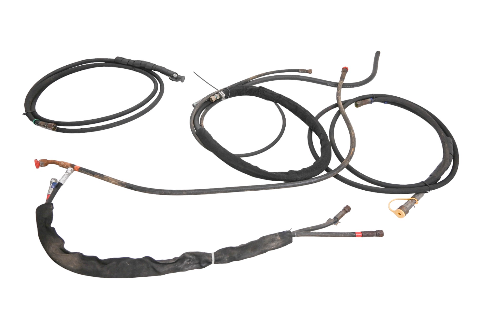 09 Kubota RTV1100CW Hydraulic Oil Lines Steering